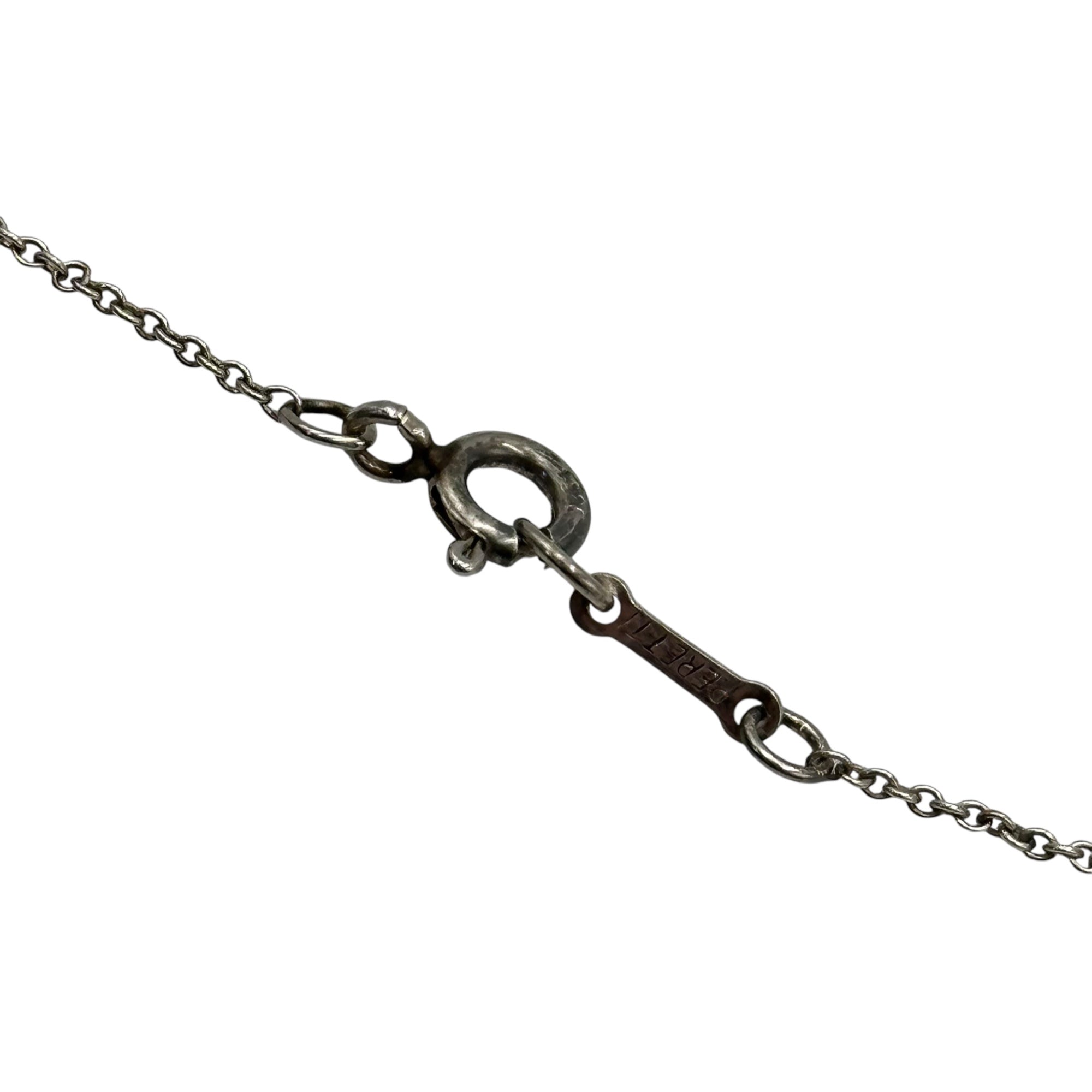TIFFANY & CO.(ティファニー) Elsa Peretti Beans Top Necklace エルサ ペレッティ ビーンズ トップ ネックレス シルバー