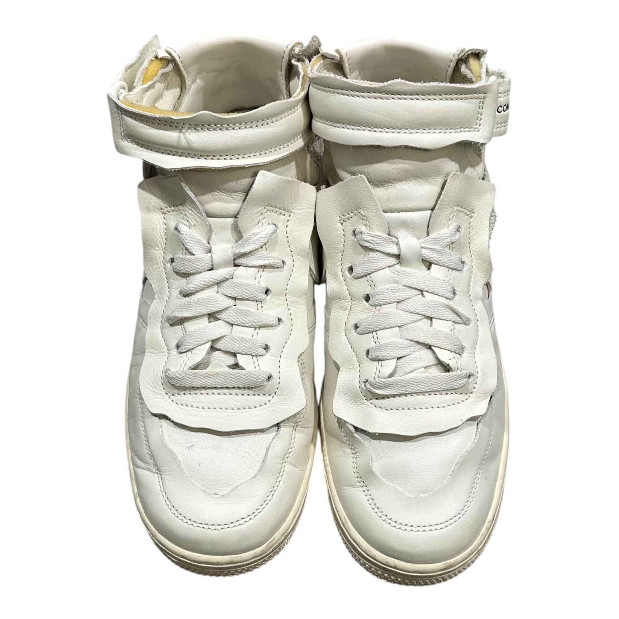 NIKE×COMME des GARCONS COMME des GARCONS(ナイキ×コムデギャルソンコムデギャルソン) Air Force 1 Mid "White" エアフォース ワン ミッド DC3601-100 25cm ホワイト スニーカー