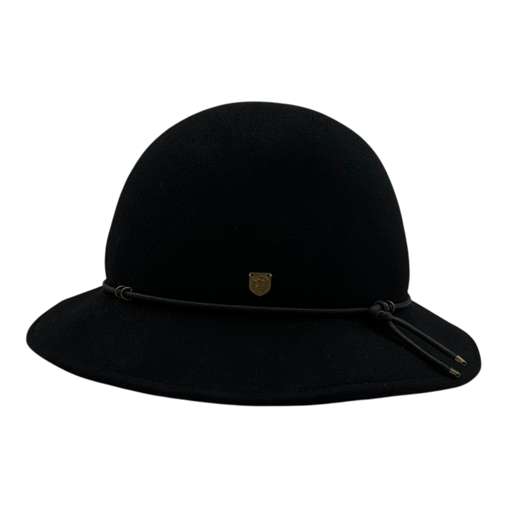 WABISABISM(ワビサビズム) COLON HAT medium brim コロン ハット ミディアム ブリム ブラック 参考定価56,980円(税込) 折り畳み可能