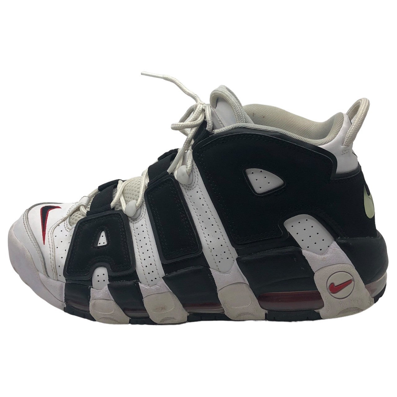 NIKE(ナイキ) AIR MORE UPTEMPO エア モア アップ テンポ 414962-105 27cm ホウィト×ブラック モアテン スニーカー ロゴ