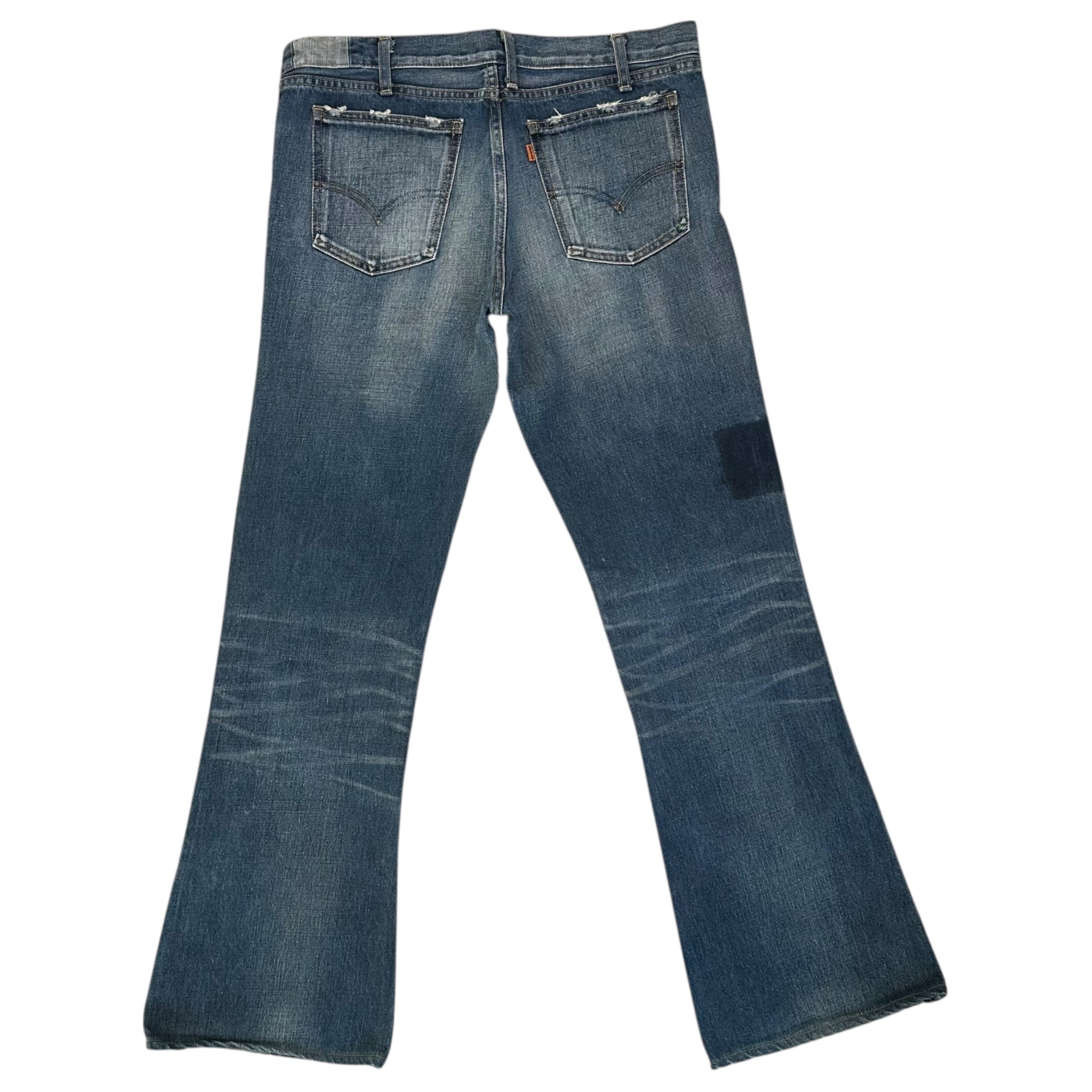 Levi's(リーバイス) BIG E Flared Denim Pants オレンジタブ フレア デニム パンツ 70646 Ｗ34 インディゴ 復刻