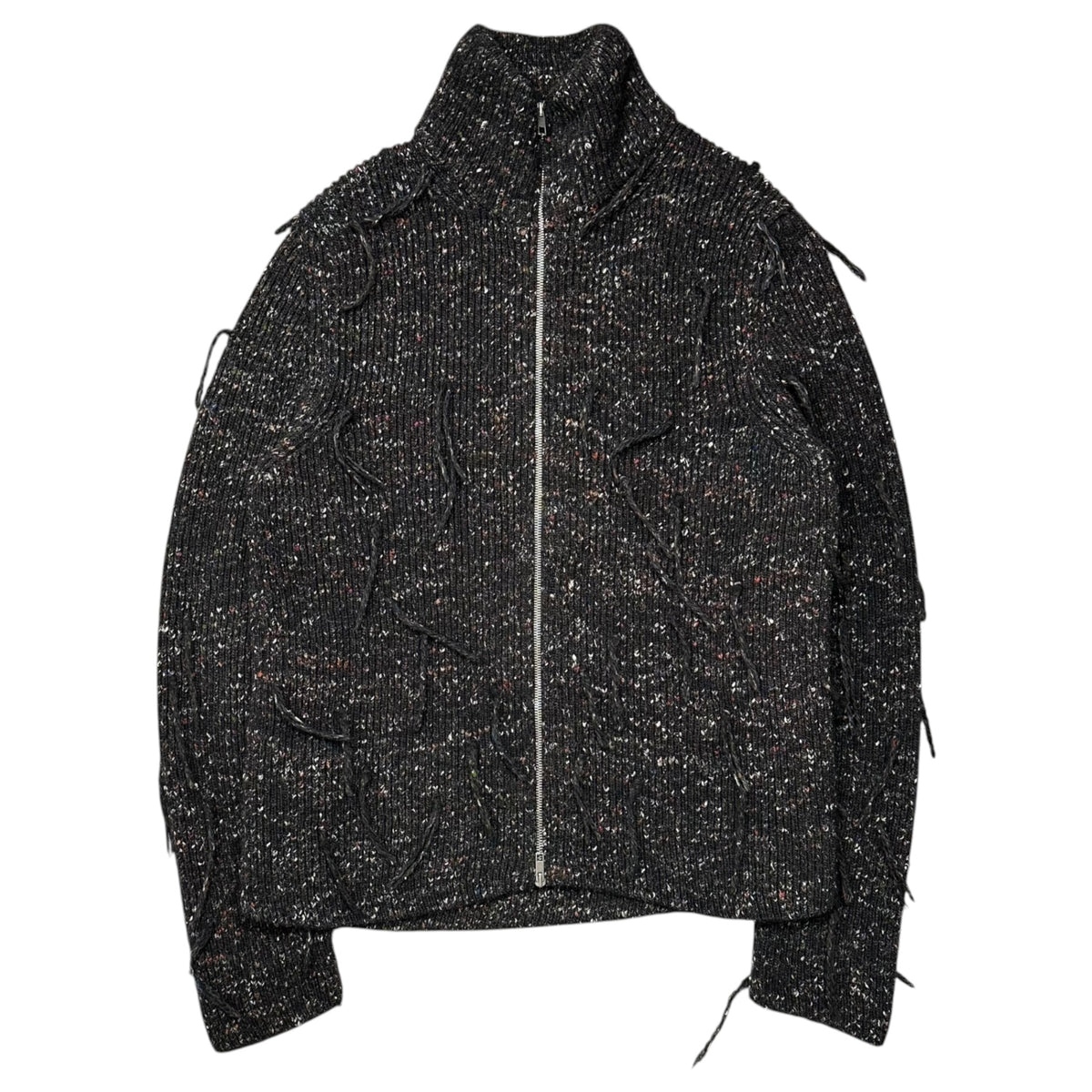 MAISON MARGIELA(メゾンマルジェラ) 17AW Drivers Knit - Frayed ドライバーズ ニット ほつれ加工 S30GP0211 M グレー