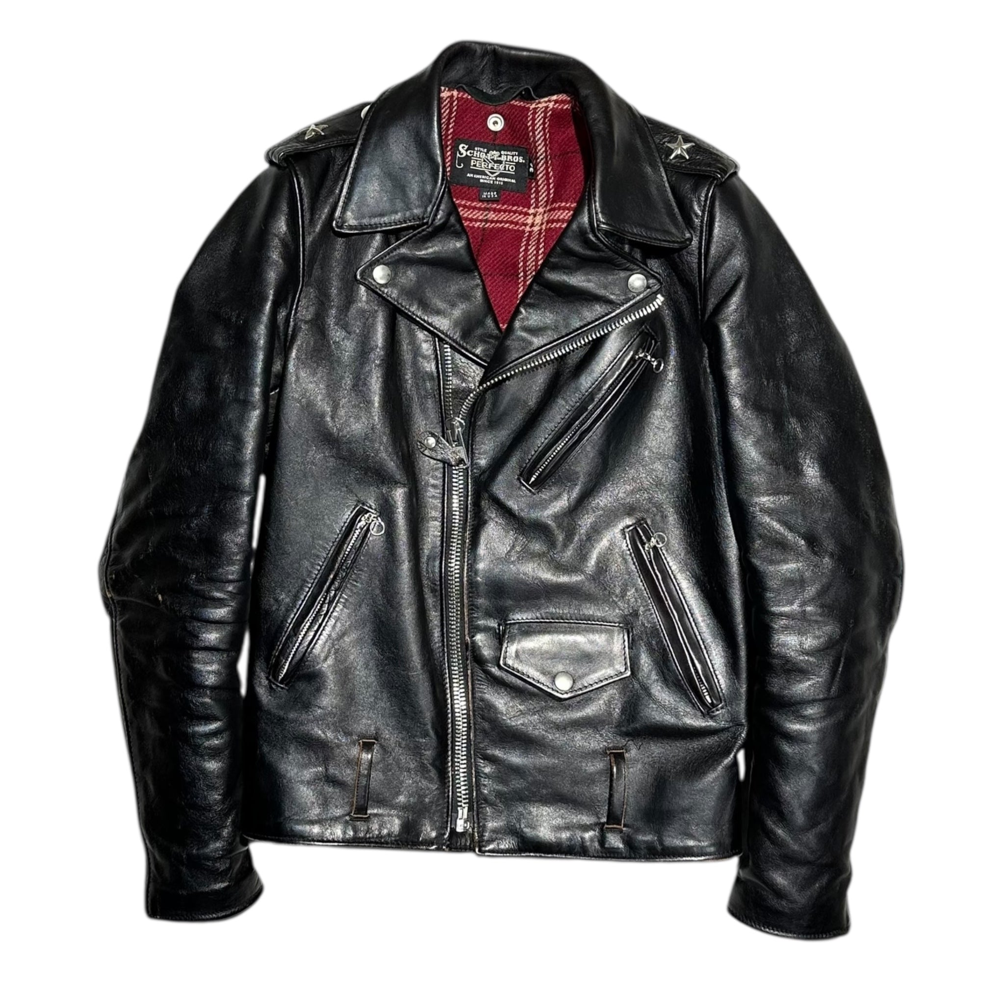 ティノラス★フェイクレイヤードライナー付きレザージャケット★ TA5501 ティノラス☆フェイクレイヤードライナー付きレザージャケット