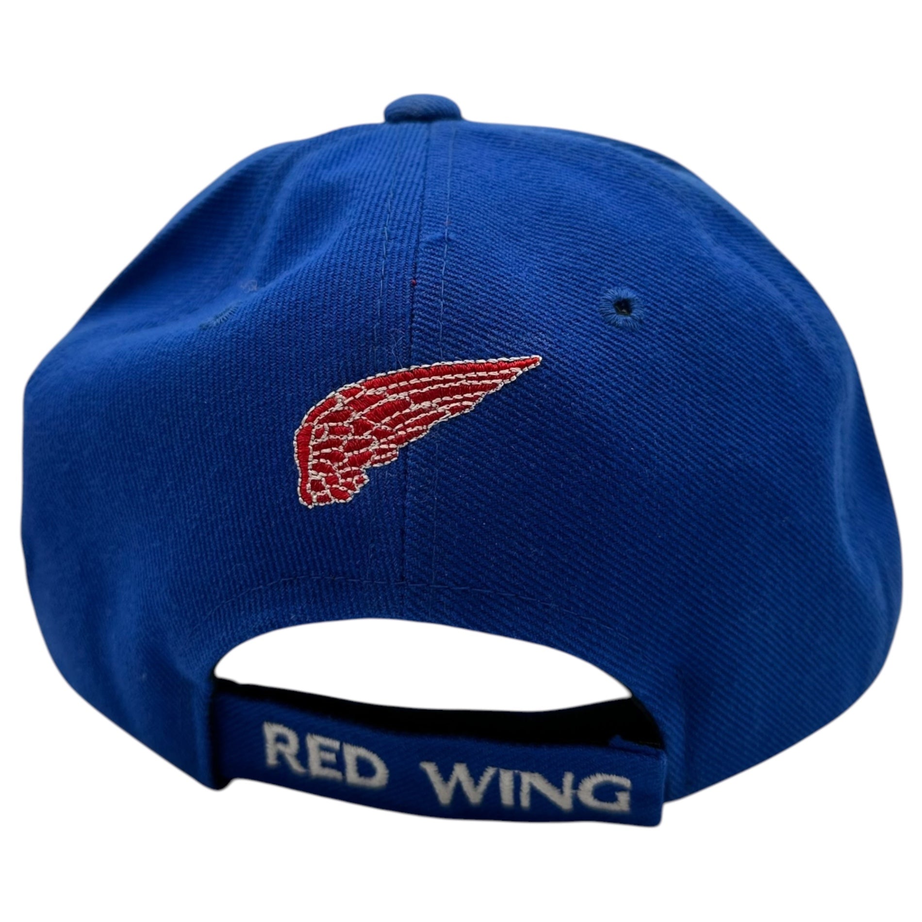 REDWING(レッドウィング) Feather tag embroidered 6-panel cap 羽タグ 刺繍 6パネル キャップ ブルー×レッド