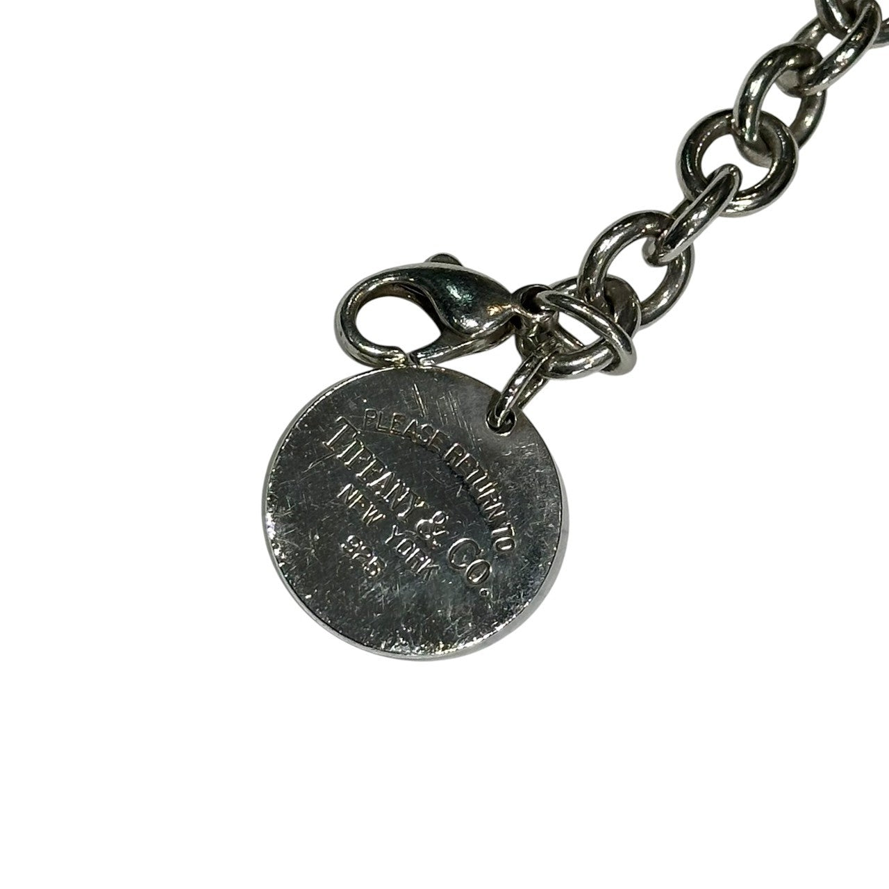 TIFFANY & CO.(ティファニー) Vintage Return to Round Tag Silver Bracelet ヴィンテージ リターントゥ ラウンド タグ シルバー ブレスレット シルバー