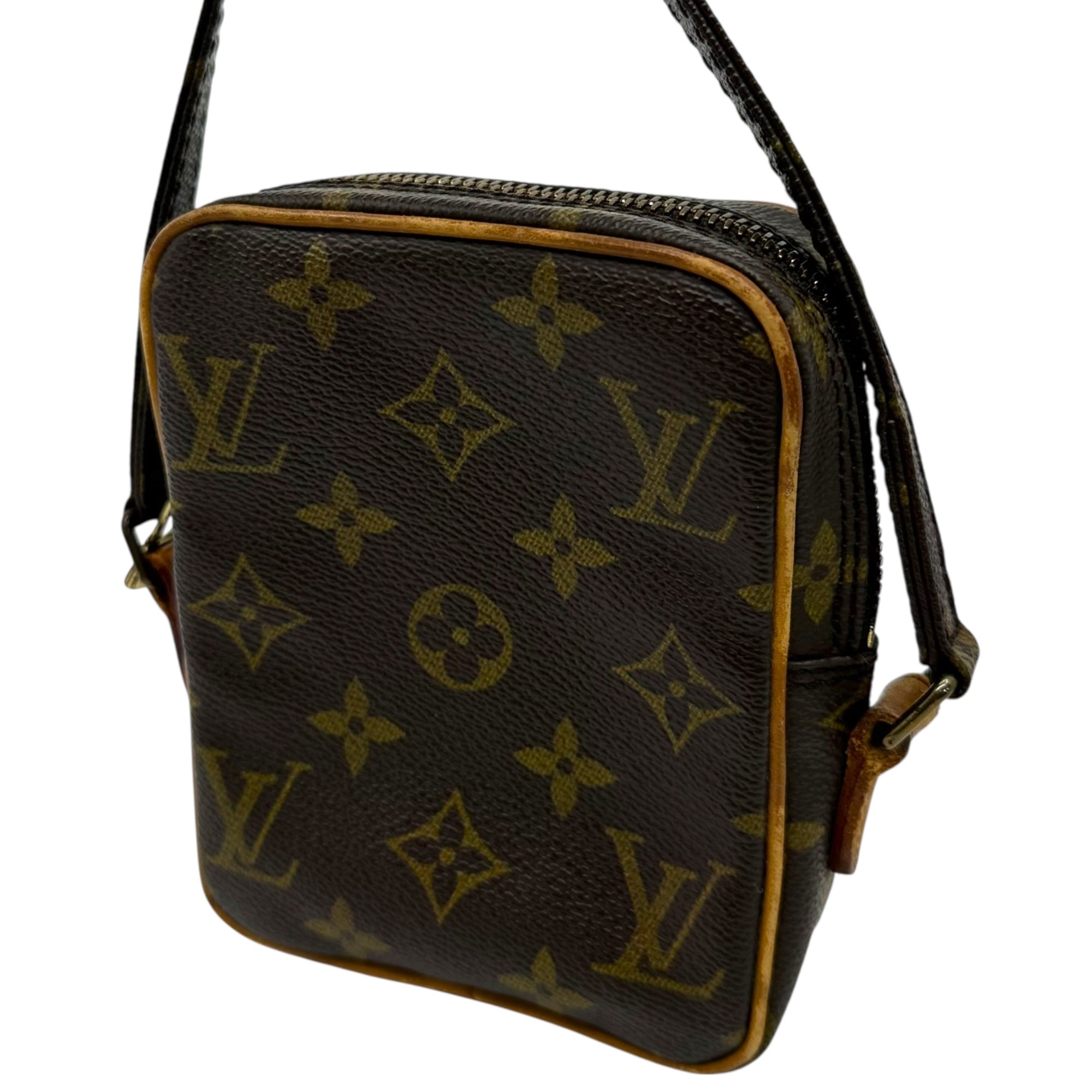 LOUIS VUITTON(ルイヴィトン) Mini Danube - Monogram ミニ ダヌーブ - モノグラム M45268 ブラウン SL8907 ショルダー バッグ