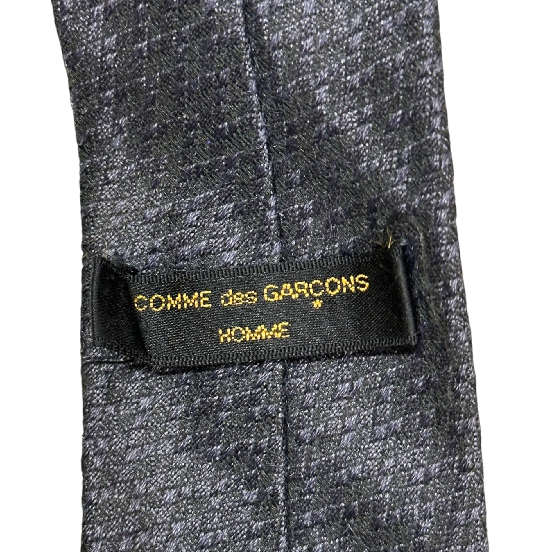 COMME des GARCONS HOMME(コムデギャルソンオム) 90’s Narrow Tie 田中オム ナロー タイ ネイビー 90年代 アーカイブ ネクタイ
