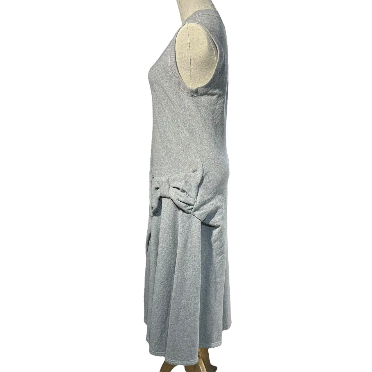 COMME des GARCONS JUNYA WATANABE × 10 corso como(コムデギャルソンジュンヤワタナベ × ディエチコルソコモ) 10AW Sleeveless Sweatshirt Dress ノースリーブ スウェット ワンピース SF-T104 FREE グレー AD2010