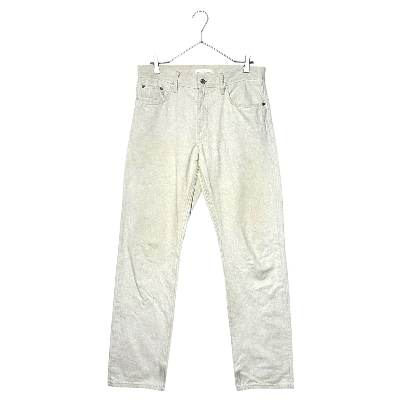HELMUT LANG(ヘルムートラング) CLASSIC CUT Denim Pants クラシック カット ボタンフライ ストレート デニム パンツ 02-2360700-300-030 W30 ライトグレー リンクセオリージャパンタグ