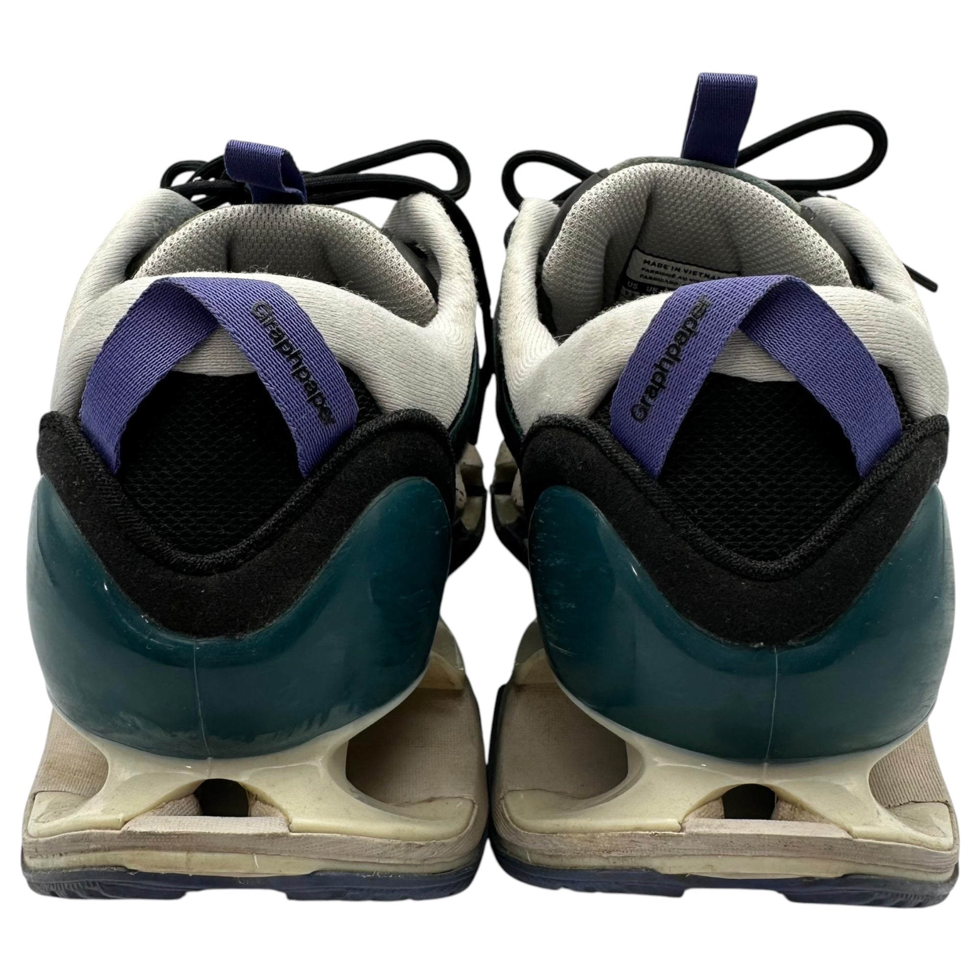 MIZUNO×Graphpaper(ミズノ×グラフペーパー) Wave Prophecy β2 "Green/Black/Purple" ウェーブ プロフェシー ベータ2 D1GD230701 27.5cm ブラック×ブルー スニーカー