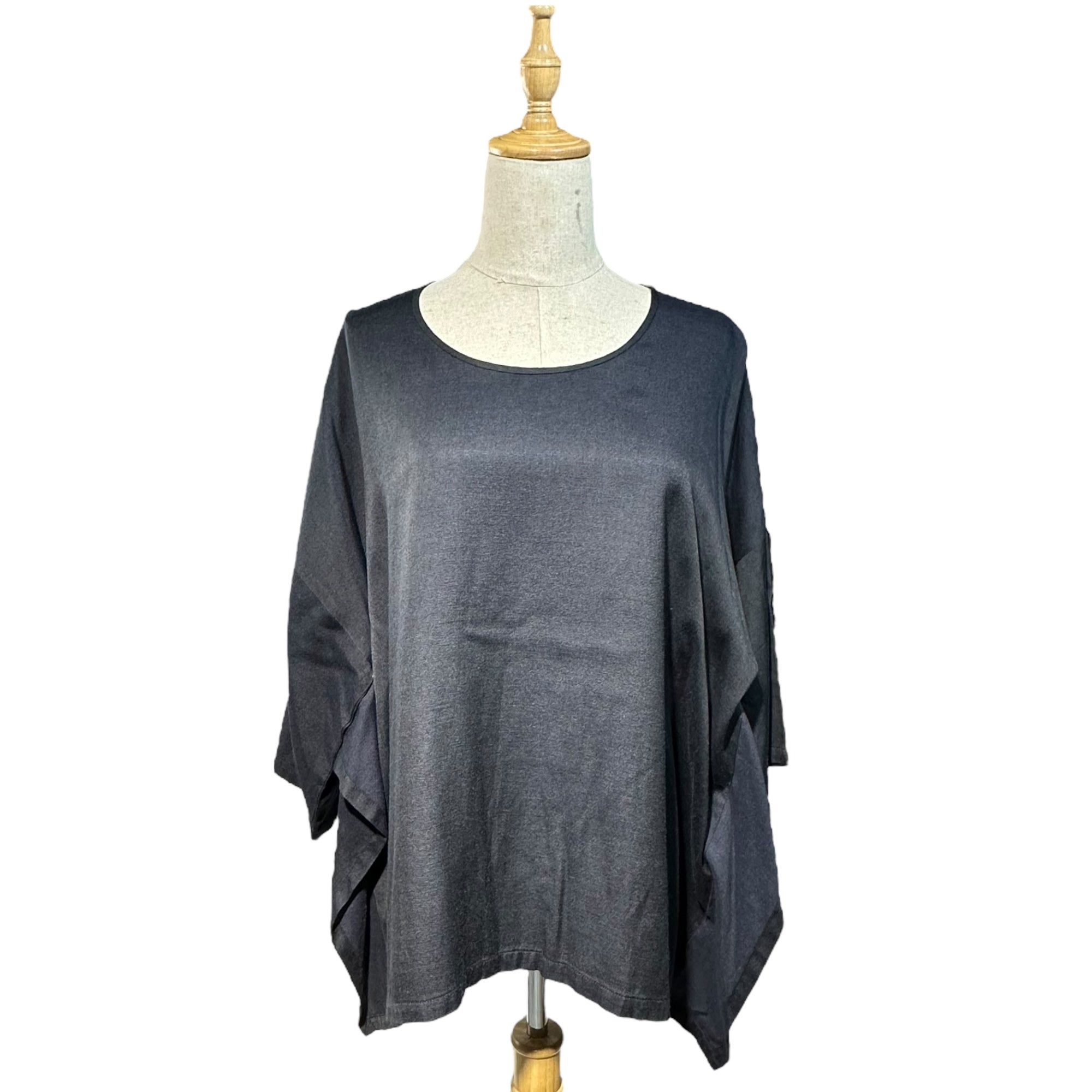 COMME des GARCONS(コムデギャルソン) 80's Kimono Sleeve Crew Neck Knit Top 80年代 着物 スリーブ クルーネック カットソー GB-020300 1(FREE) ネイビー 川久保玲 本人期