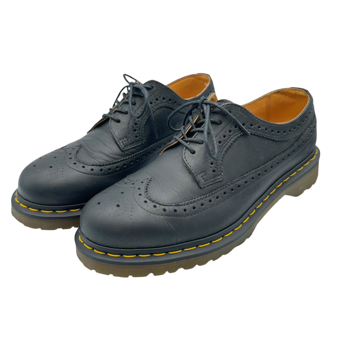 DR.MARTENS(ドクターマーチン) Brogue Shoe / Wingtip Oxford ブローグ シューズ ウィングチップ 11845 27cm ブラック レザー シューズ 革靴