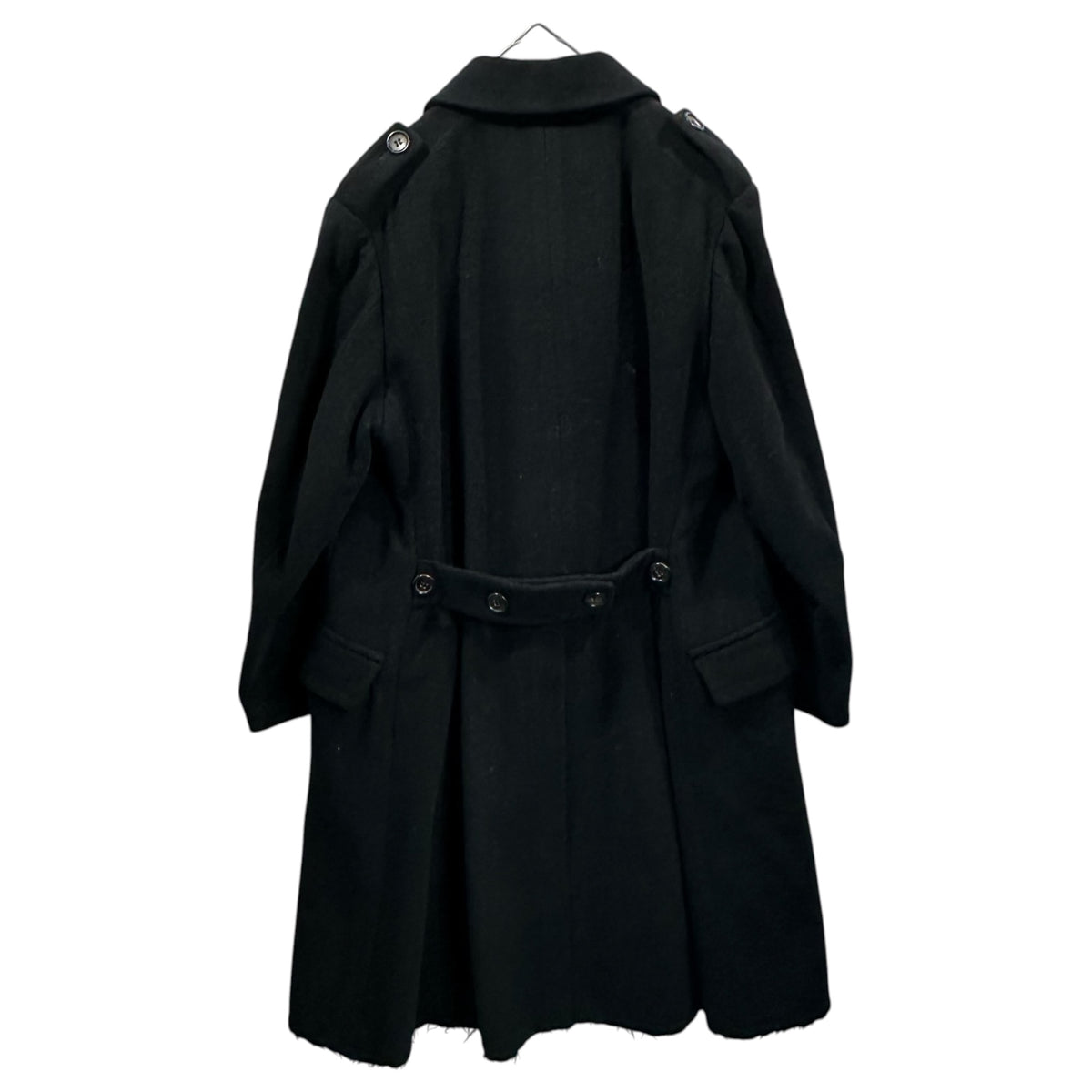 COMME des GARCONS(コムデギャルソン) 1994AW Double-Breasted Wool Long Coat ダブルブレスト ウール ロング コート GC-040120 表記無(FREE) ブラック 90年代 90's
