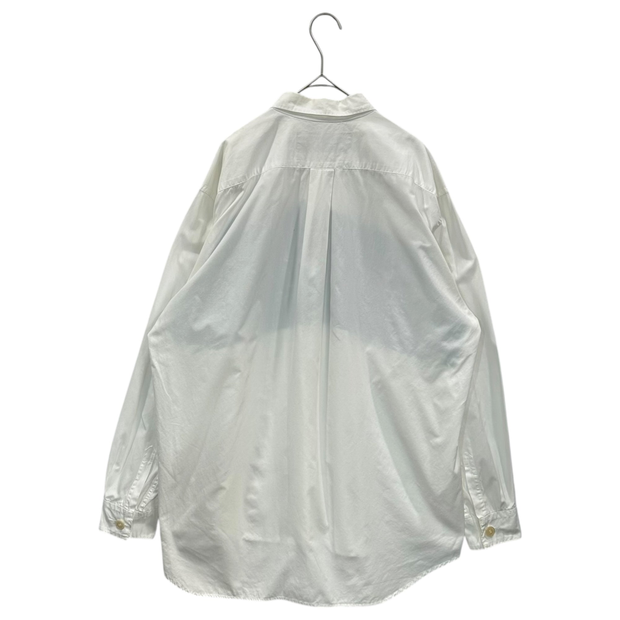 UNDERCOVER(アンダーカバー) 1993's “One-of-a-Kind” Hand-Printed Graphic L/S Shirt 一点物 手刷り グラフィック 長袖 シャツ FREE ホワイト×ブルー 初期 one and only 1990年代 アーカイブ 稀少