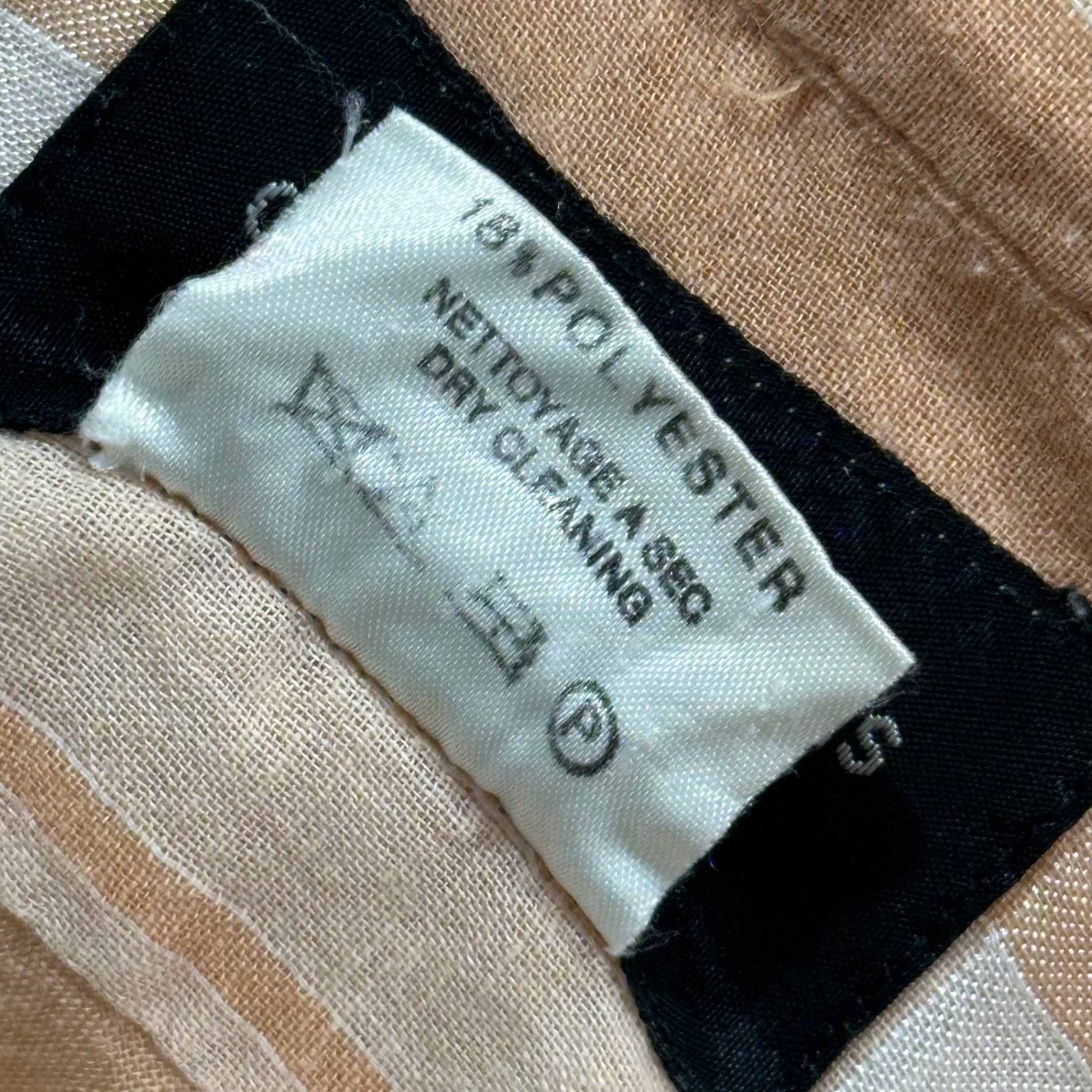 COMME des GARCONS FRANCE(コムデギャルソンフランス) 1980's Asymmetrical Check L/S Shirt アシンメトリー 長袖 チェック シャツ S オレンジ×ホワイト 80年代 アーカイブ シアー