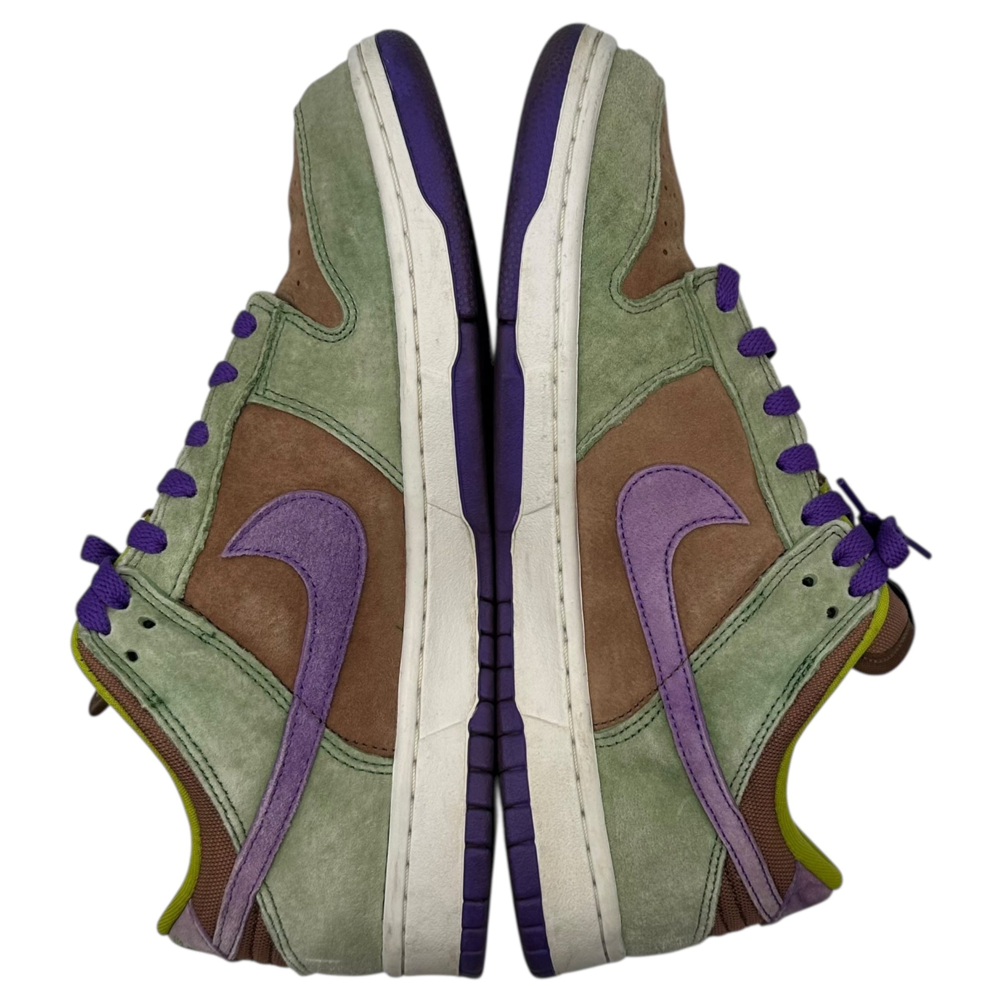 NIKE(ナイキ) Dunk Low SP "Veneer" ダンクロー ベニヤ ローカット スニーカー DA1469-200 27.5cm グリーン×パープル×ブラウン