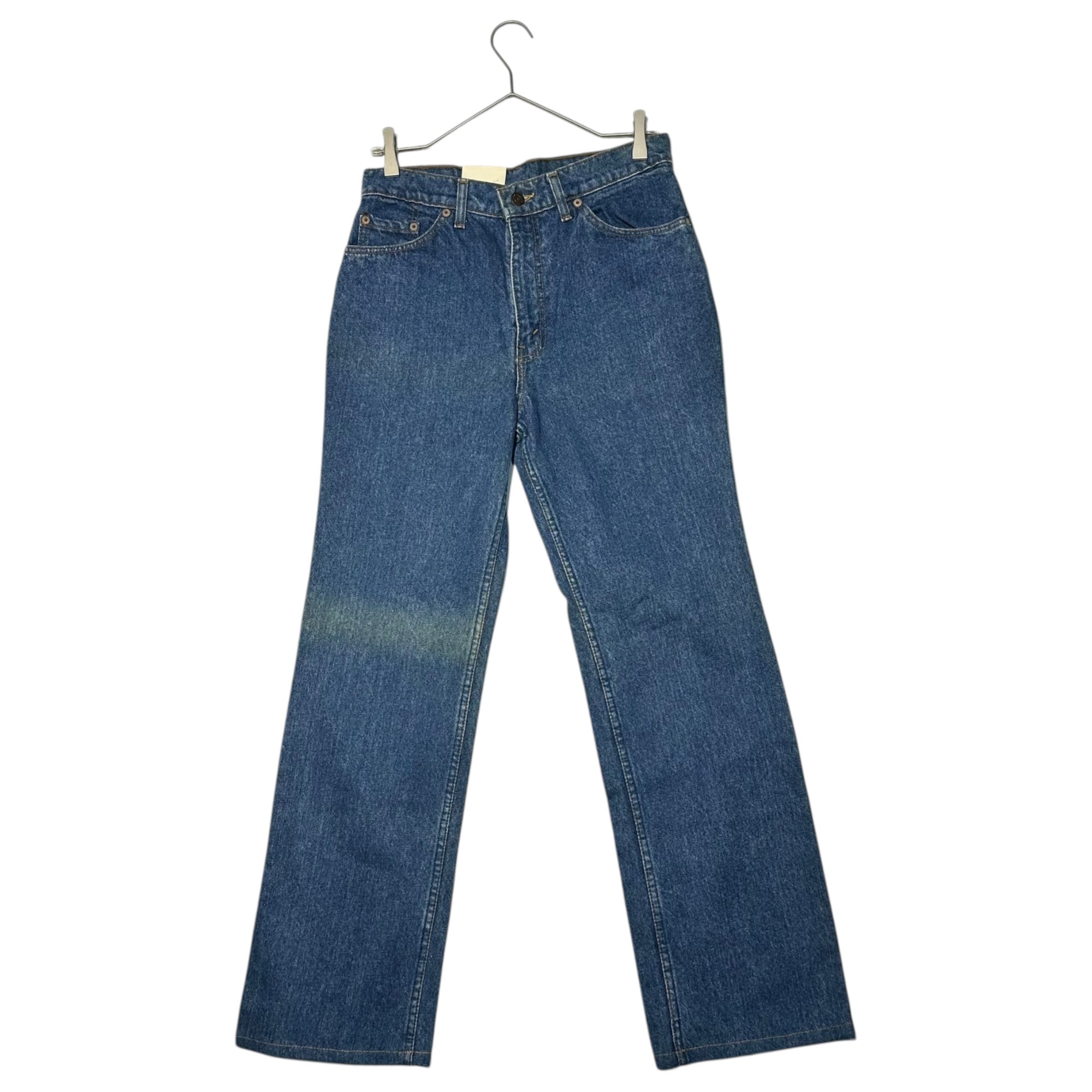 Levi's(リーバイス) 90's 505 Straight denim pants ストレート デニム パンツ 505-02SW W32 L34 インディゴ フラッシャー付 デッドストック 1991年製 裏ボタン359