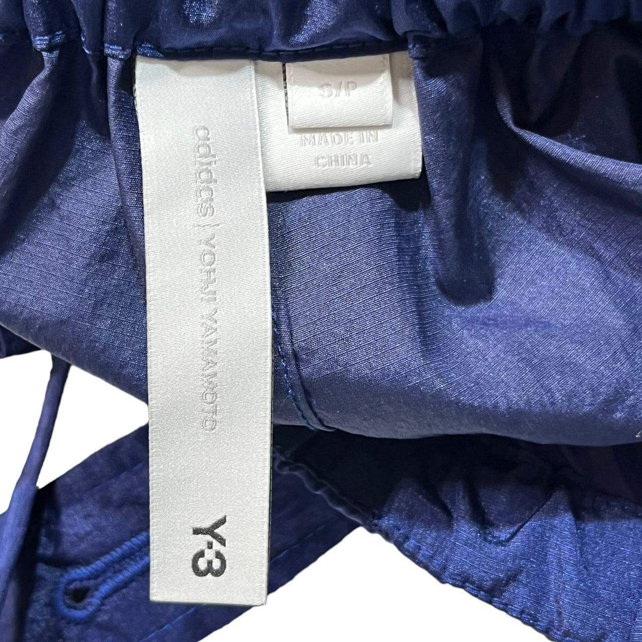 Y-3(ワイスリー) ech Nylon Silk Suspender Tracksuit Bottoms/パラシュートパンツ HB3365 S ネイビー