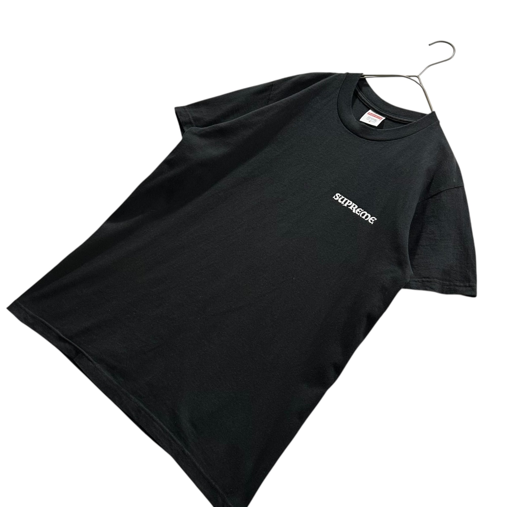 SUPREME(シュプリーム) 2023AW Worship Tee 半袖 プリント Tシャツ S ブラック