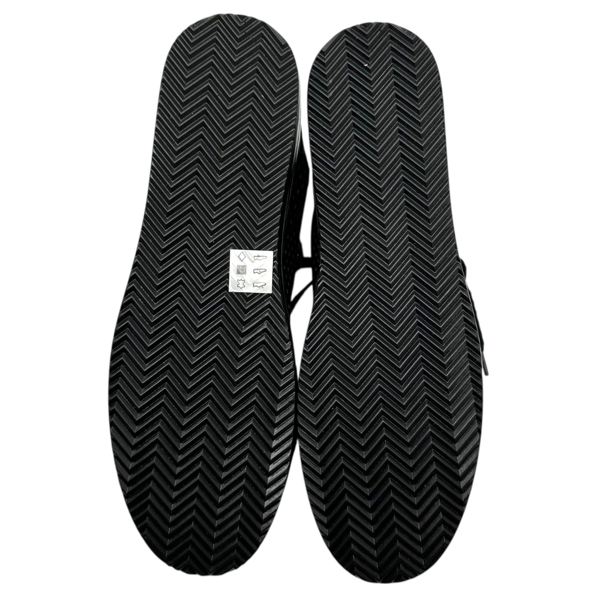 COMME des GARCONS JUNYA WATANABE(コムデギャルソンジュンヤワタナベ) Punching Leather Thick Sole High Cut Sneaker パンチング レザー 厚底 ハイカット スニーカー JA-K115 L ブラック