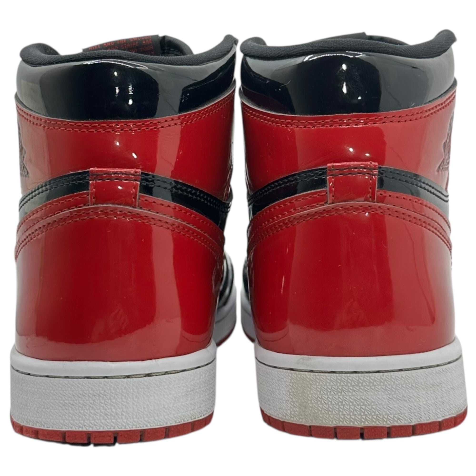 NIKE(ナイキ) Air Jordan 1 High OG "Patent Bred" エアジョーダン1 ハイ パテント ブレッド 555088-063 27cm ブラック×レッド ハイカット スニーカー