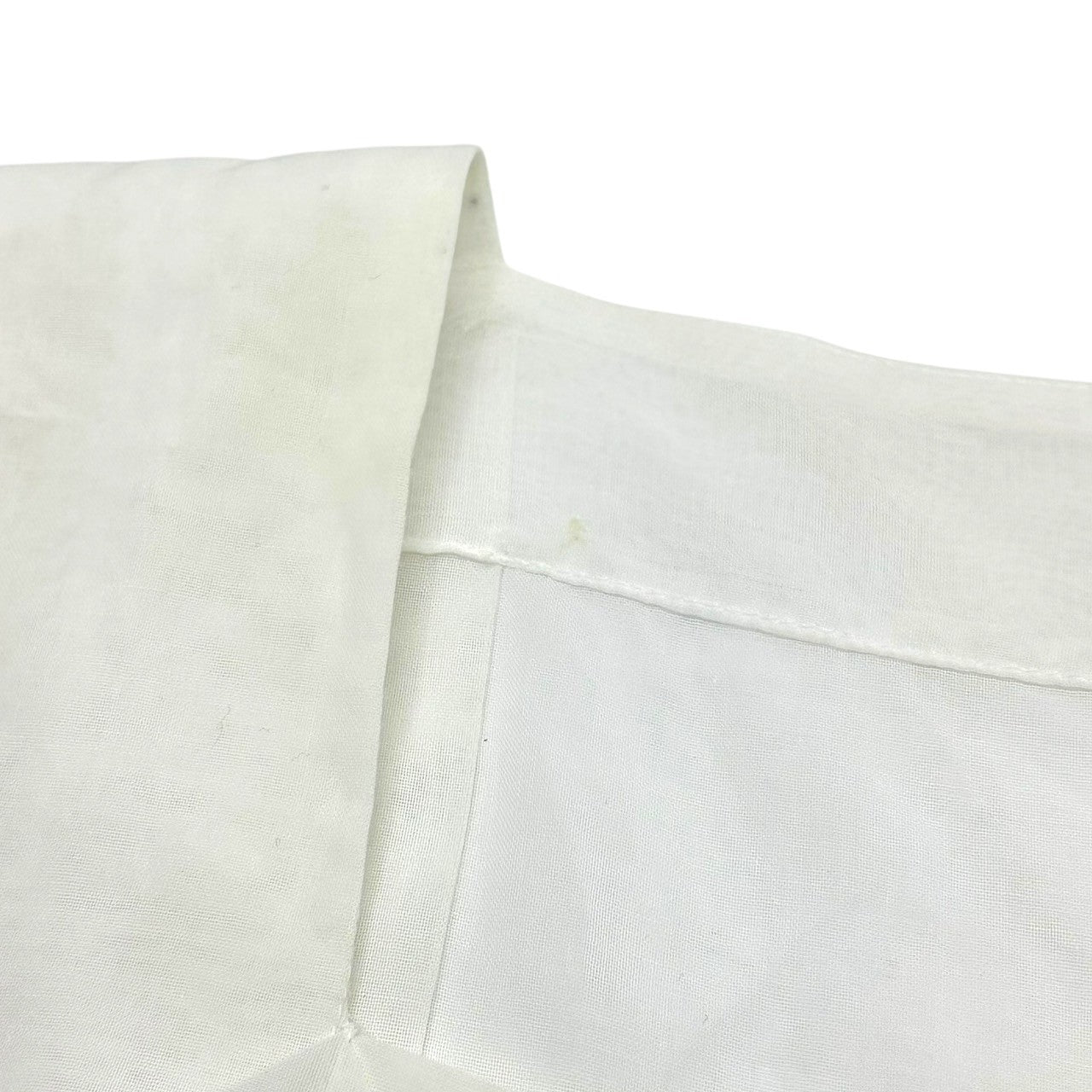 ISSEY MIYAKE(イッセイミヤケ) 90~00's Three-dimensional design sleeveless blouse 立体デザイン ノースリーブ ブラウス ホワイト 品質表示タグ無