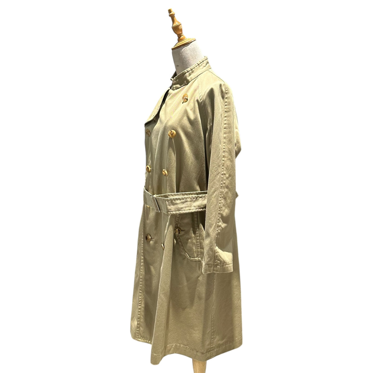 robe de chambre COMME des GARCONS(ローブドシャンブルコムデギャルソン) 2000's Trench Coat トレンチ コート RU-C005 M ベージュ AD2004