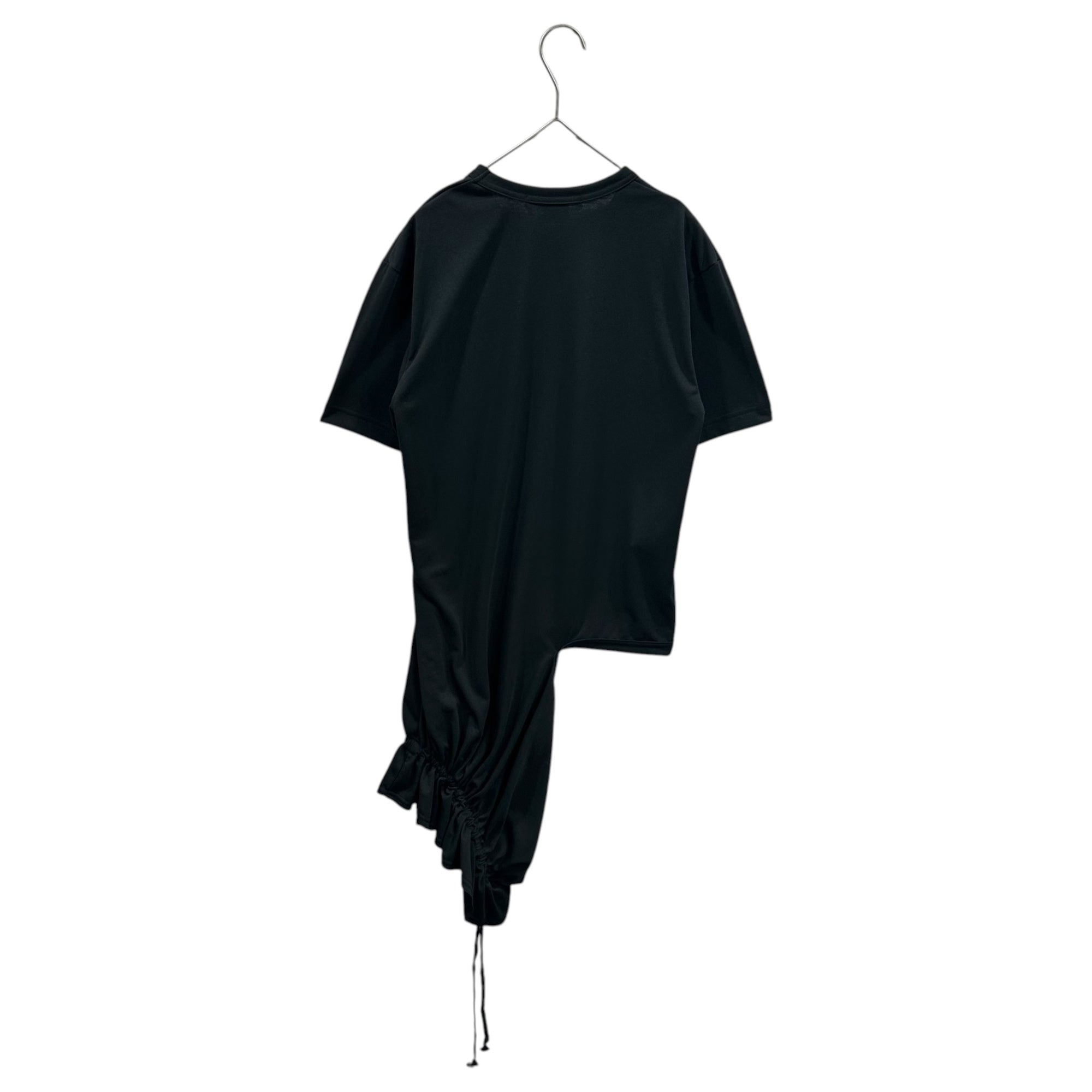 COMME des GARCONS(コムデギャルソン) 2026SS Esther Asymmetrical T-Shirt エステル アシンメトリー Tシャツ GQ-T027 S ブラック AD2025