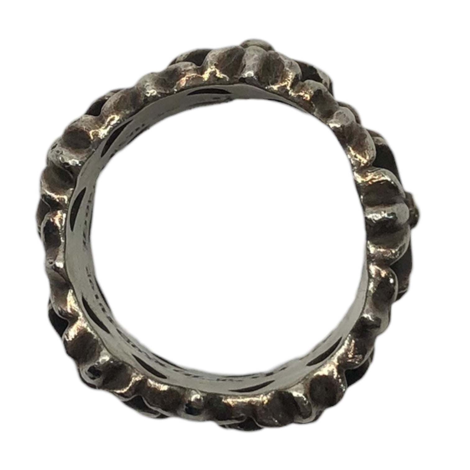 CHROME HEARTS(クロムハーツ) CEMETERY RING セメタリー リング 14号 重さ:17.4g シルバー イン