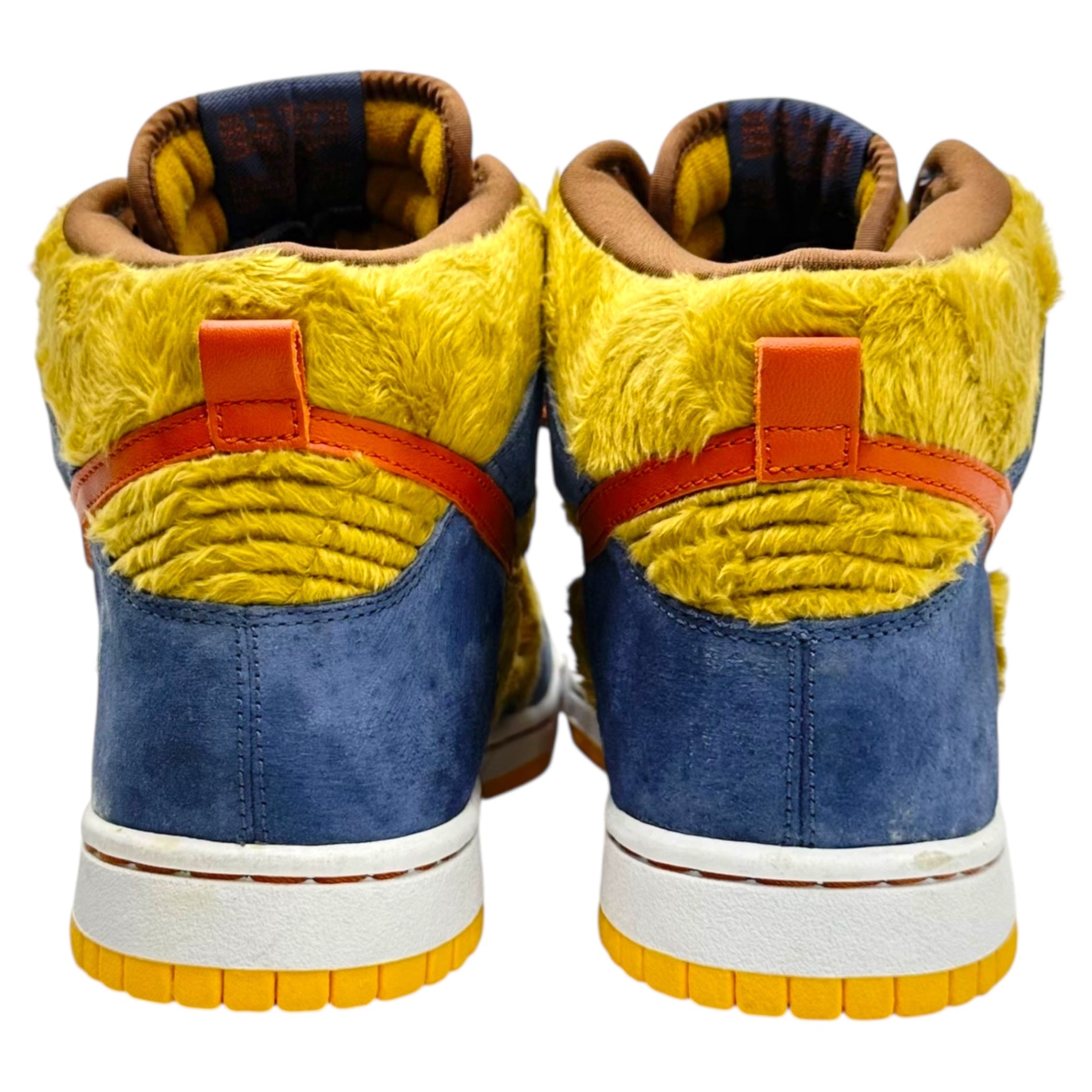 NIKE(ナイキ) 2006 SB Dunk High Premium "Papa Bear" SB ダンク ハイ プレミアム "パパ ベアー" 313171-781 28cm ブルー×ベージュ ハイカット スニーカー 箱付 メディコム トイ