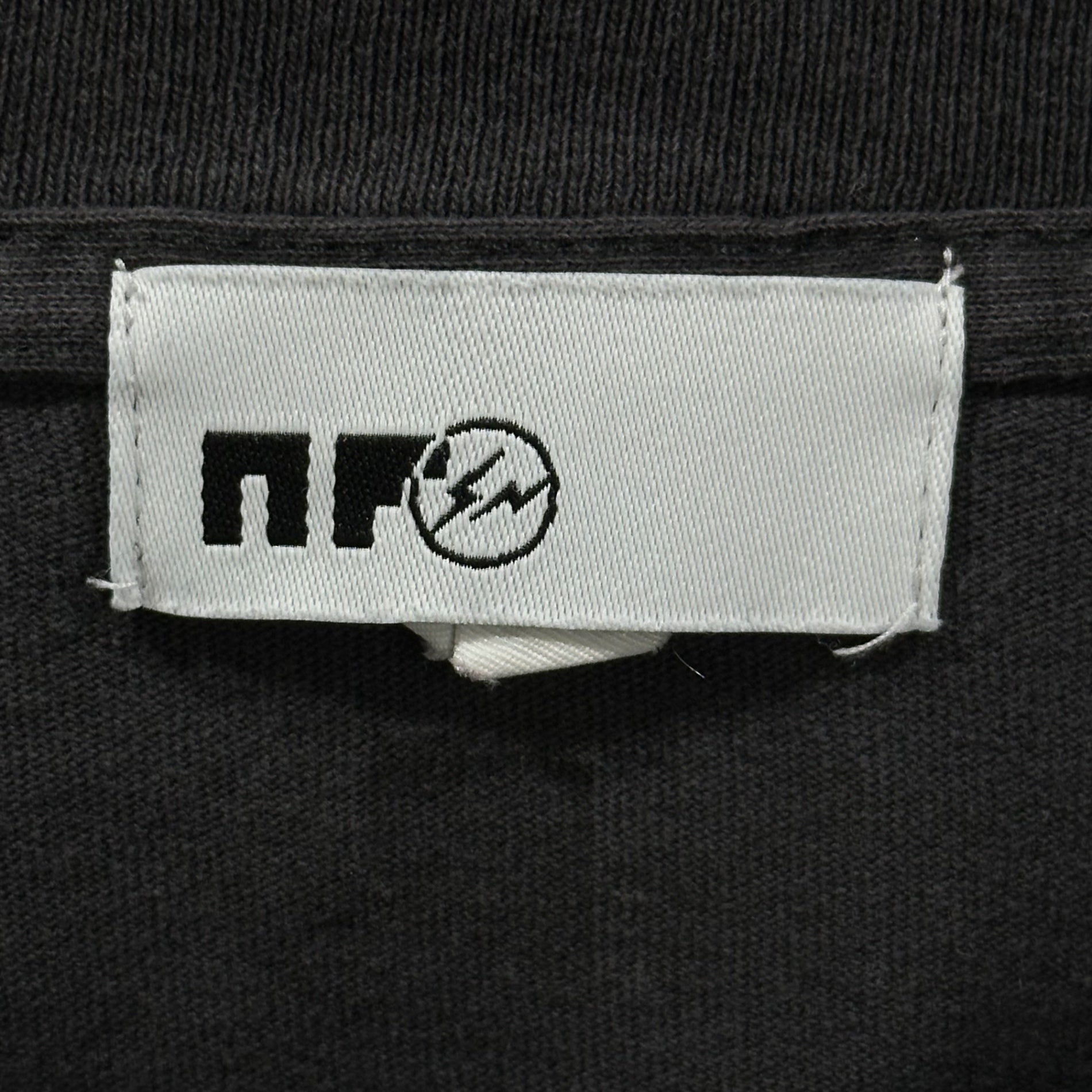 NF×fragment design (NF×フラグメントデザイン) 2022SS UNIFORM Tee ユニフォーム  半袖 Tシャツ L ダークグレー