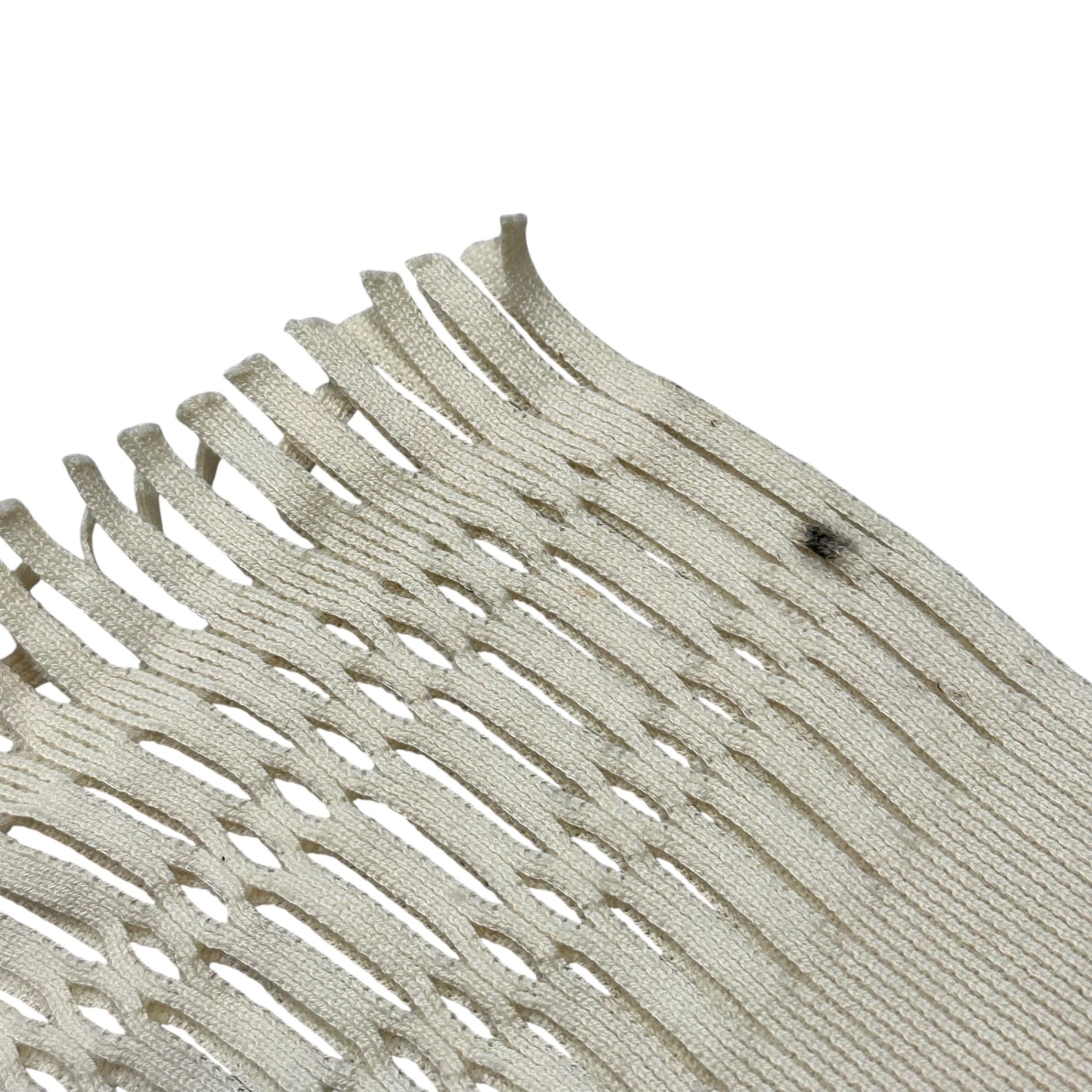 A-POC ISSEY MIYAKE(エーポック イッセイミヤケ) Horizontal-Ribbed Fringed Sarouel Pants 横リブ フリンジ サルエル パンツ IM21KF308 2(M程度) アイボリー 男性着用可能