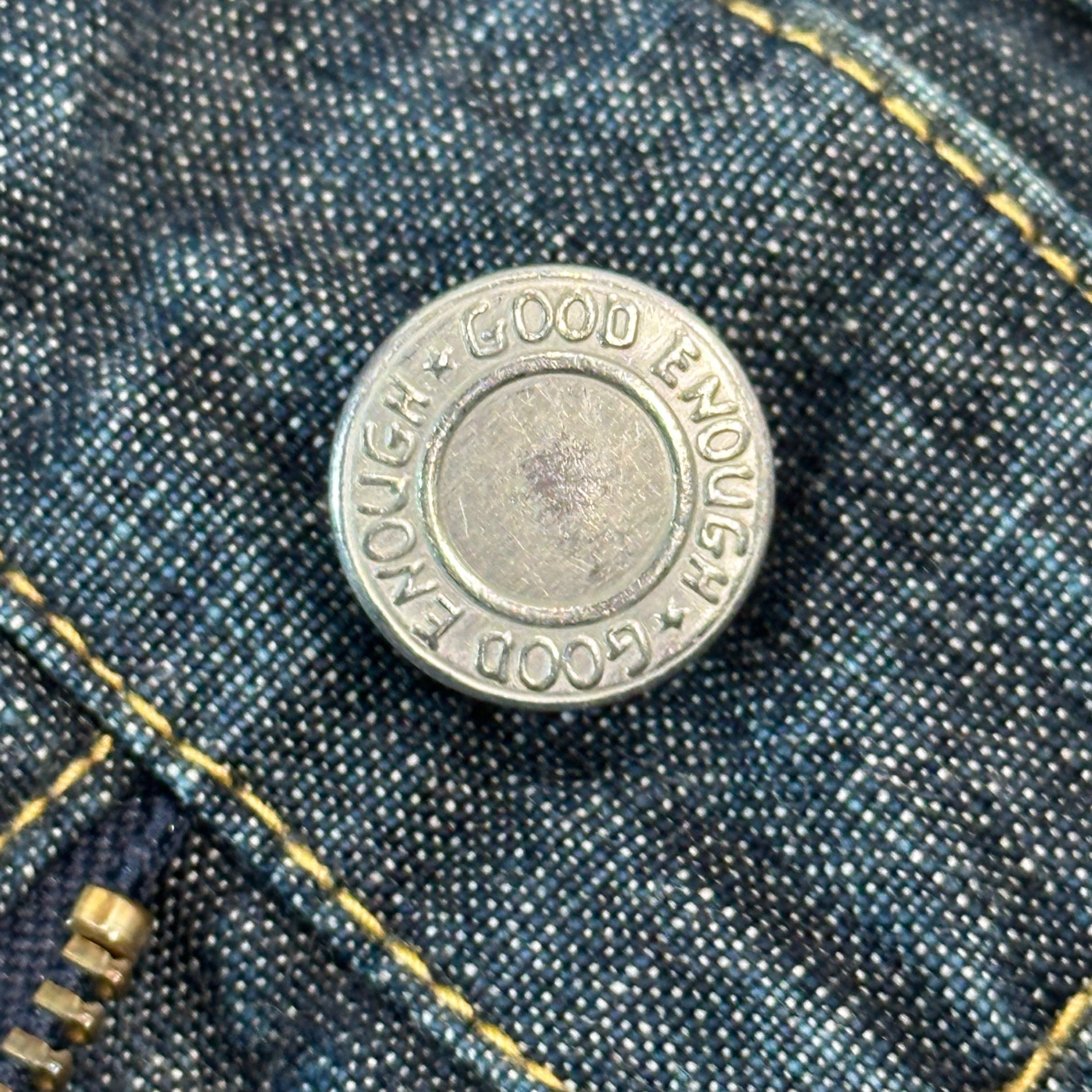 GOODENOUGH(グッドイナフ) 00's Denim Painter Pants デニム ペインター パンツ XL インディゴ