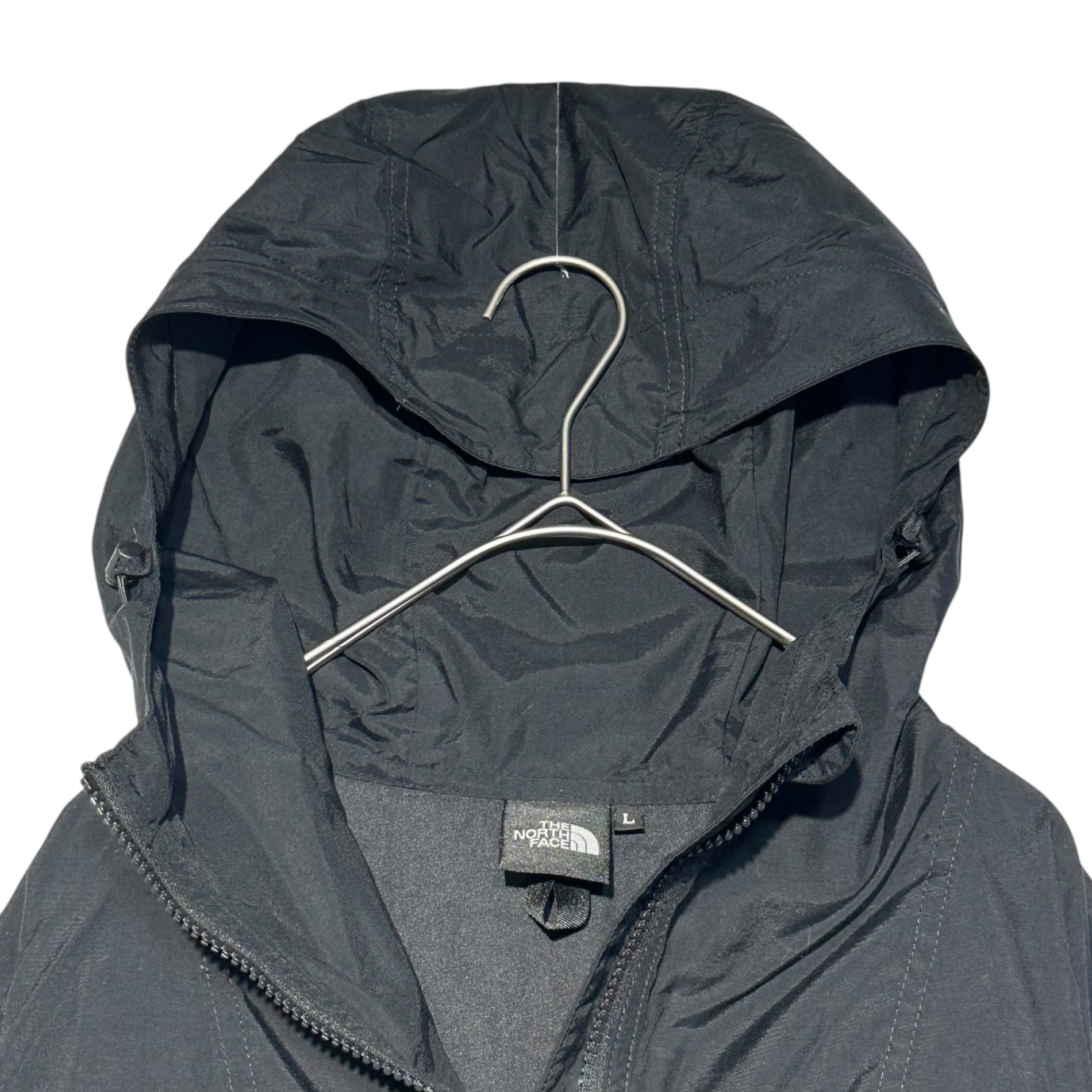 THE NORTH FACE(ノースフェイス) COMPACT ANORAK コンパクト アノラック NP22333 L ブラック パーカー ジャケット アウトドア