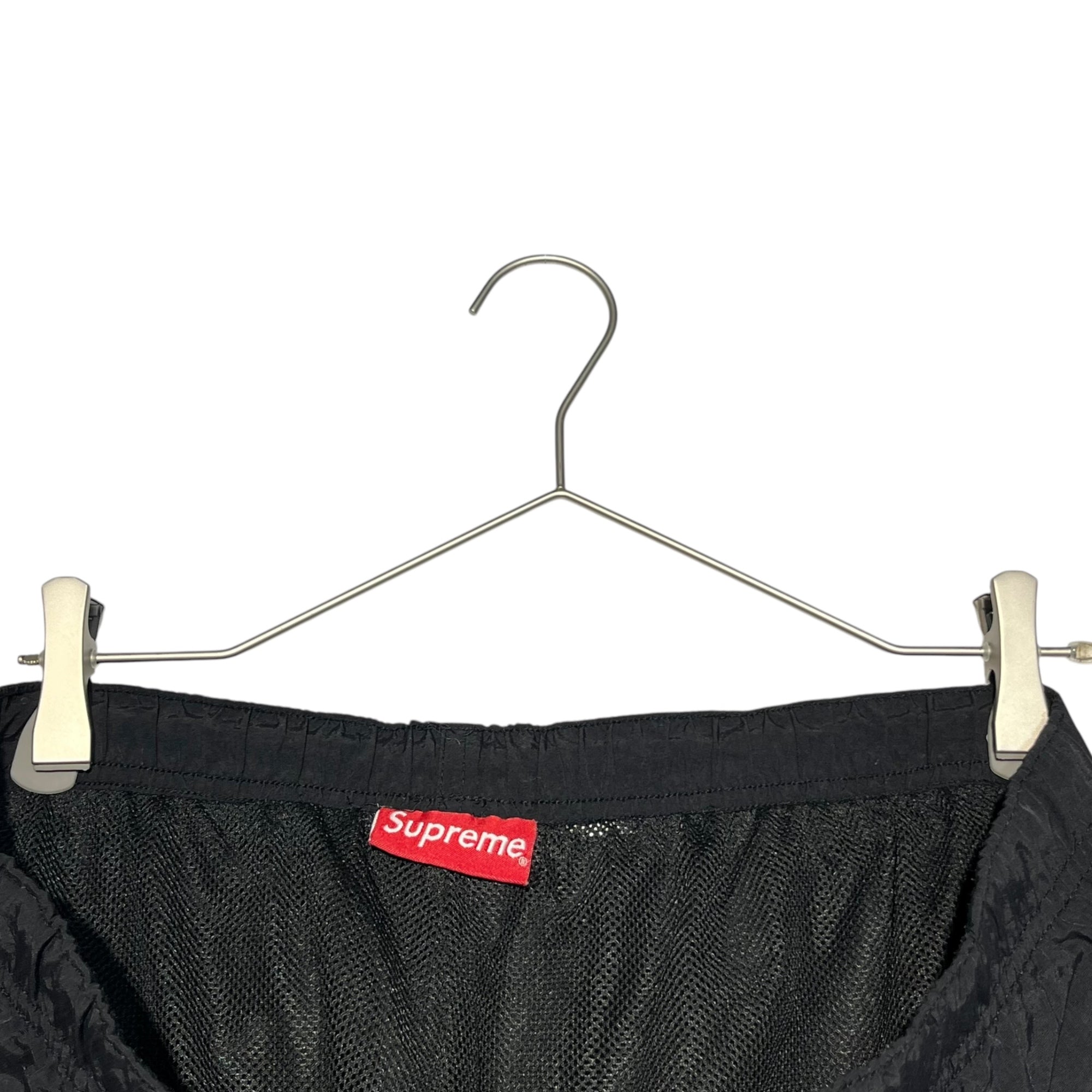 SUPREME(シュプリーム) 16SS Warm Up Pant ナイロン ウォームアップ パンツ M ブラック ジャージ トラック