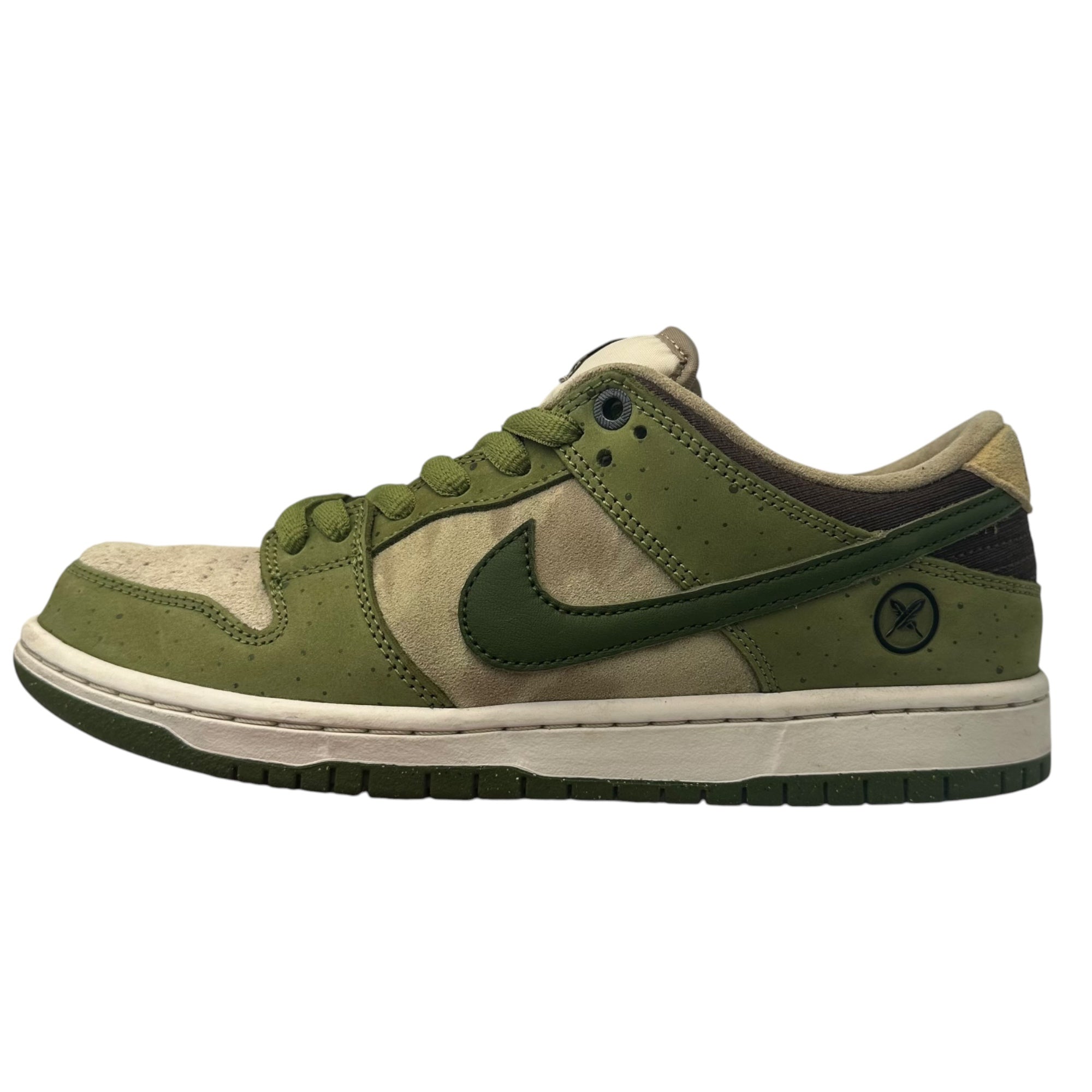 NIKE×堀米雄斗(ナイキ×ホリゴメユウト) SB Dunk Low "Matcha" ダンク ロー 抹茶 HF8022-300 26cm モスグリーン×ベージュ スニーカー