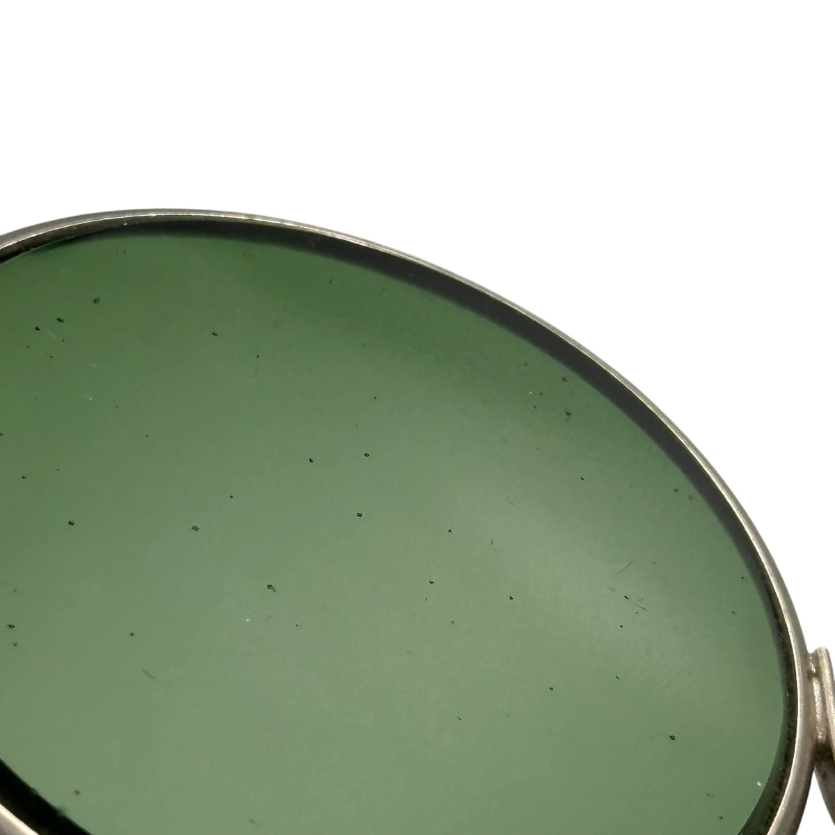antique(アンティーク) 1920~'s X-Bridge Metal Frame Sunglasses エックスブリッジ メタル フレーム サングラス シルバー マイナスネジ使用