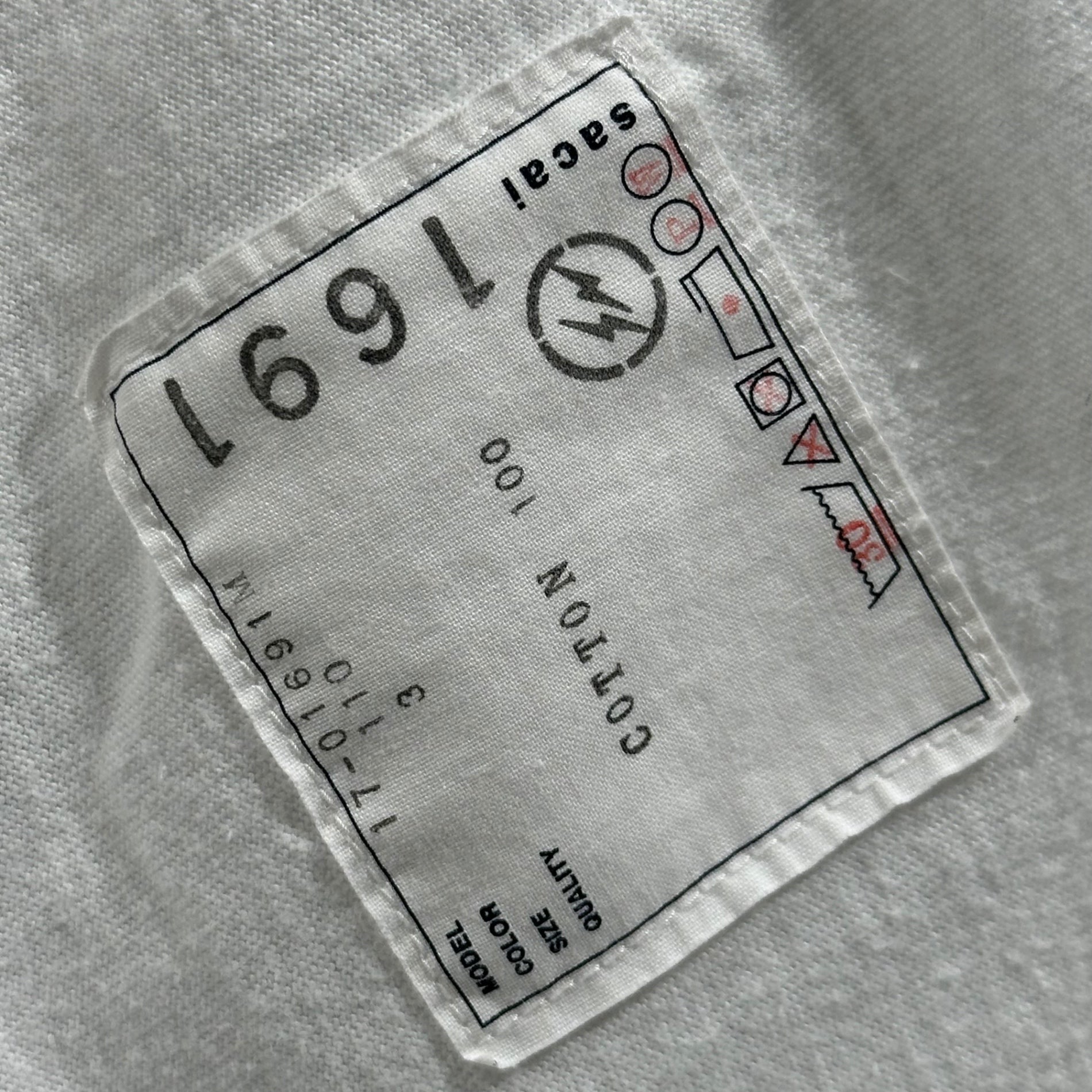 専用sacai fragment フットボールシャツ sacai - 3サイズ sacai x fragment designの通販 by コウタロー's shop