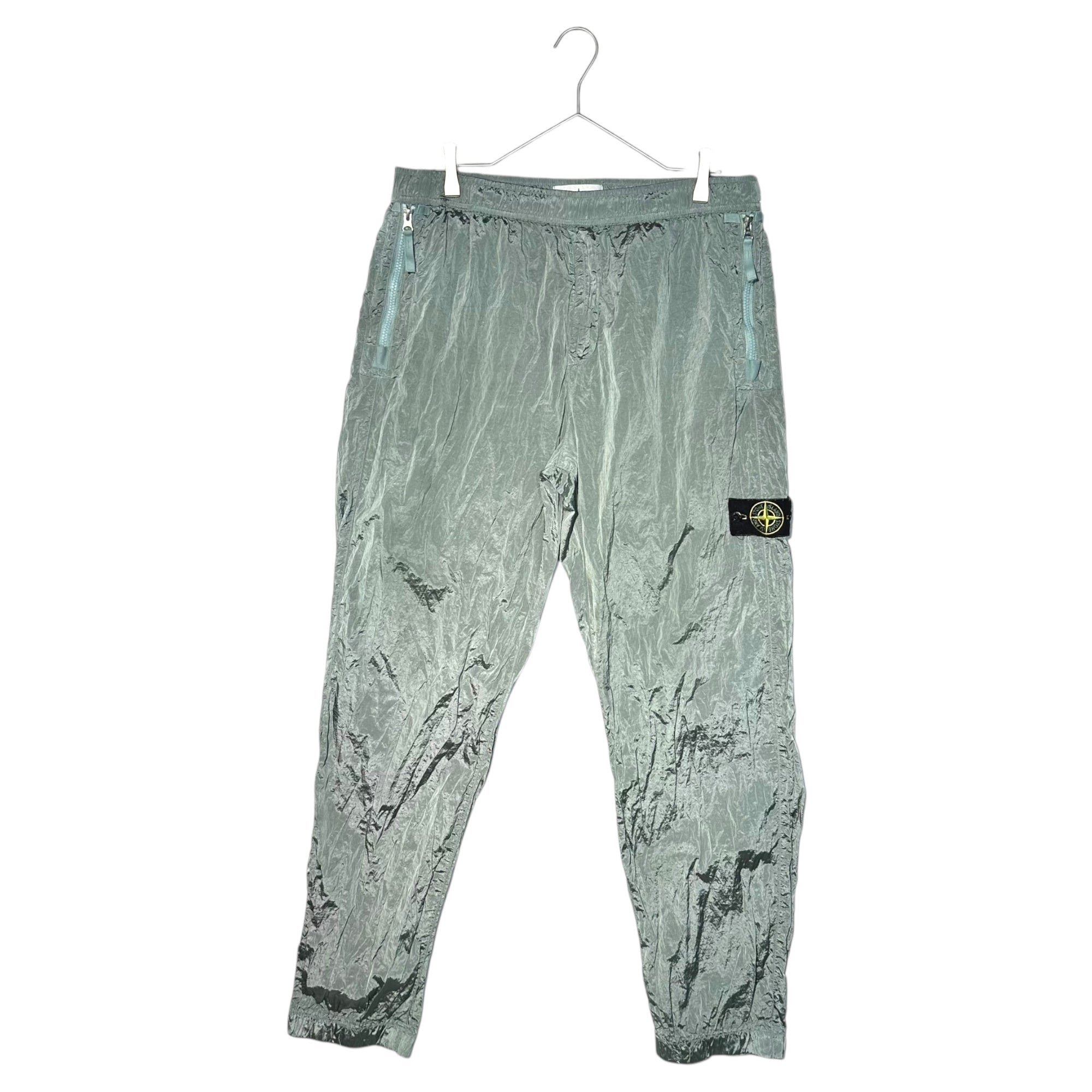 STONE ISLAND(ストーンアイランド) 23AW NYLON METAL IN ECONYLON PANTS ナイロンメタル ナイロン パンツ 781531019 W34 ミントグリーン トラック パンツ
