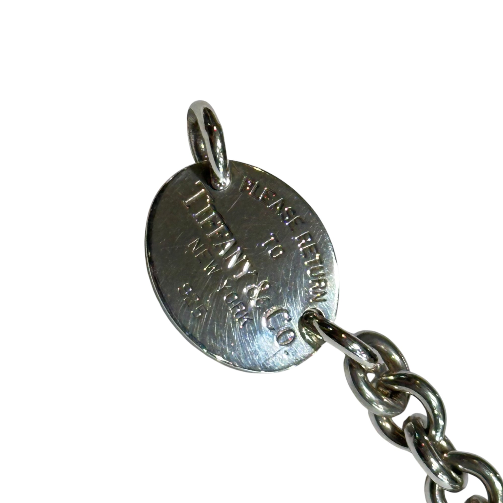 TIFFANY & CO.(ティファニー) Round Return to Chain Necklace ラウンド リターントゥ チェーン ネックレス シルバー シルバー ブレスレットとして併用可能