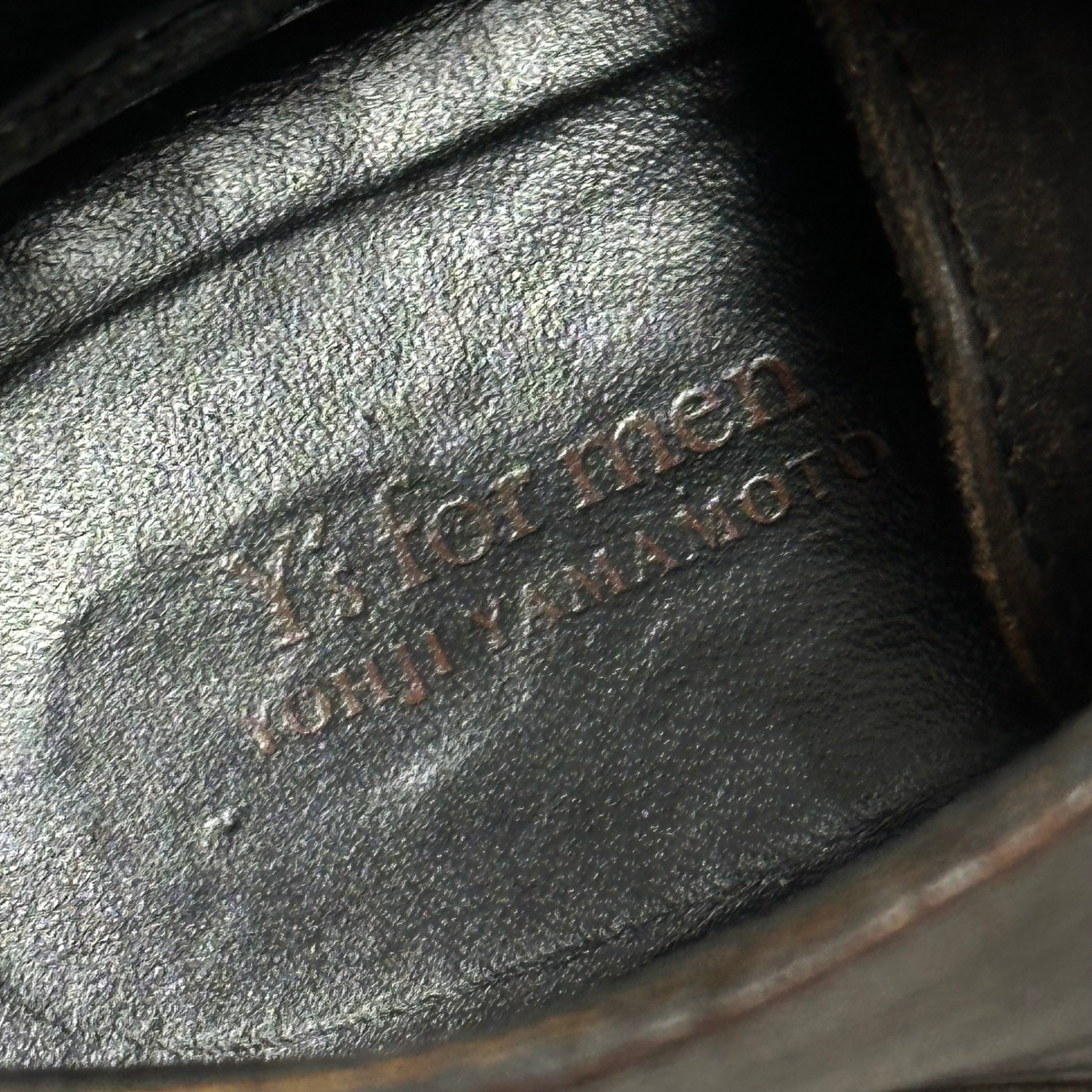 Y's for men(ワイズフォーメン) 2002AW Crepe-Sole Leather Monkey Boots クレープソール レザー モンキー ブーツ MM-E54-753-174-1 4(約26.5~27.0cm) ブラック 00's 革靴