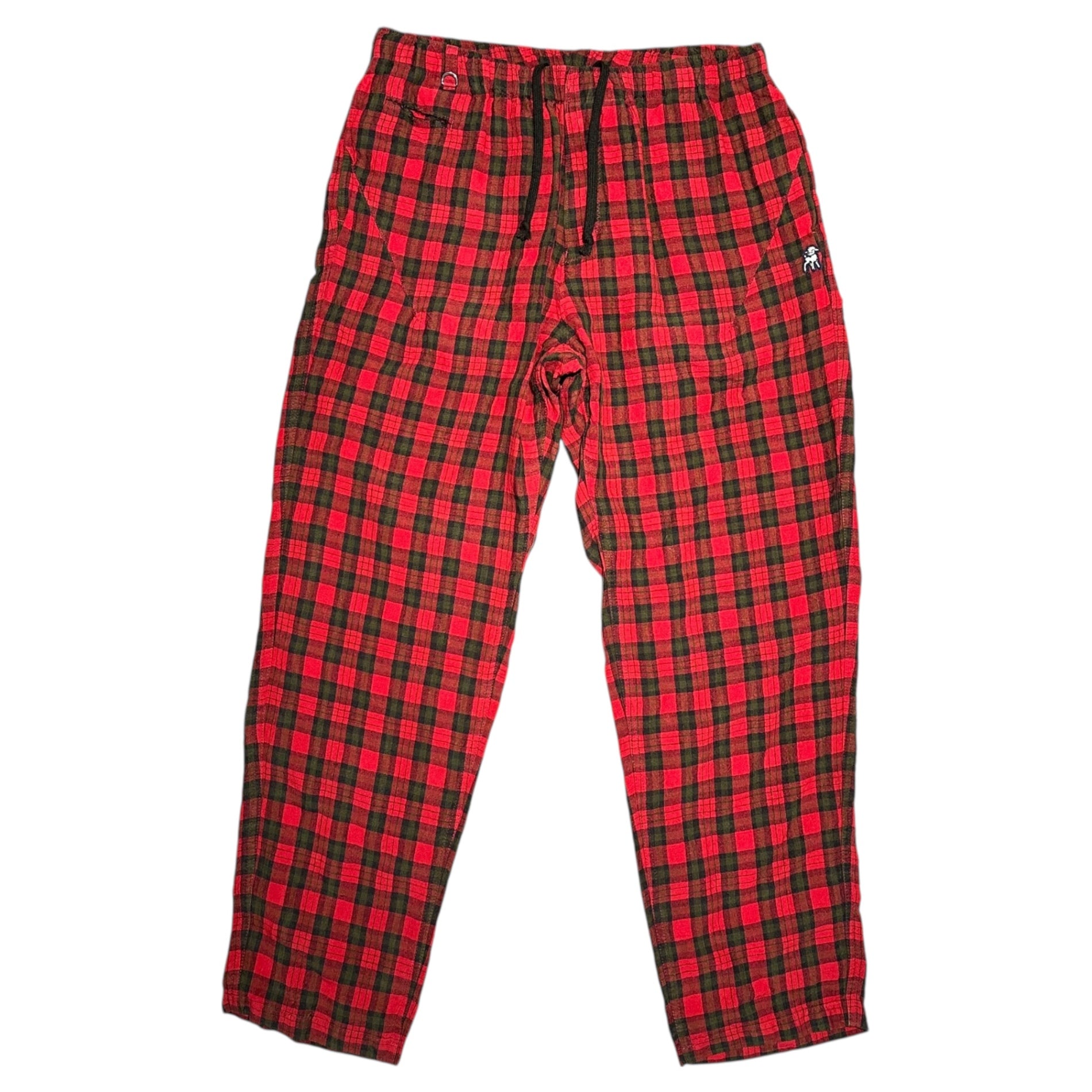 the Shepherd UNDERCOVER(ザ シェパード アンダーカバー) 25SS Check Linen Easy Pants チェック リネン イージー パンツ US1E9503 2(S程度) レッド 参考定価57,200円(税込)