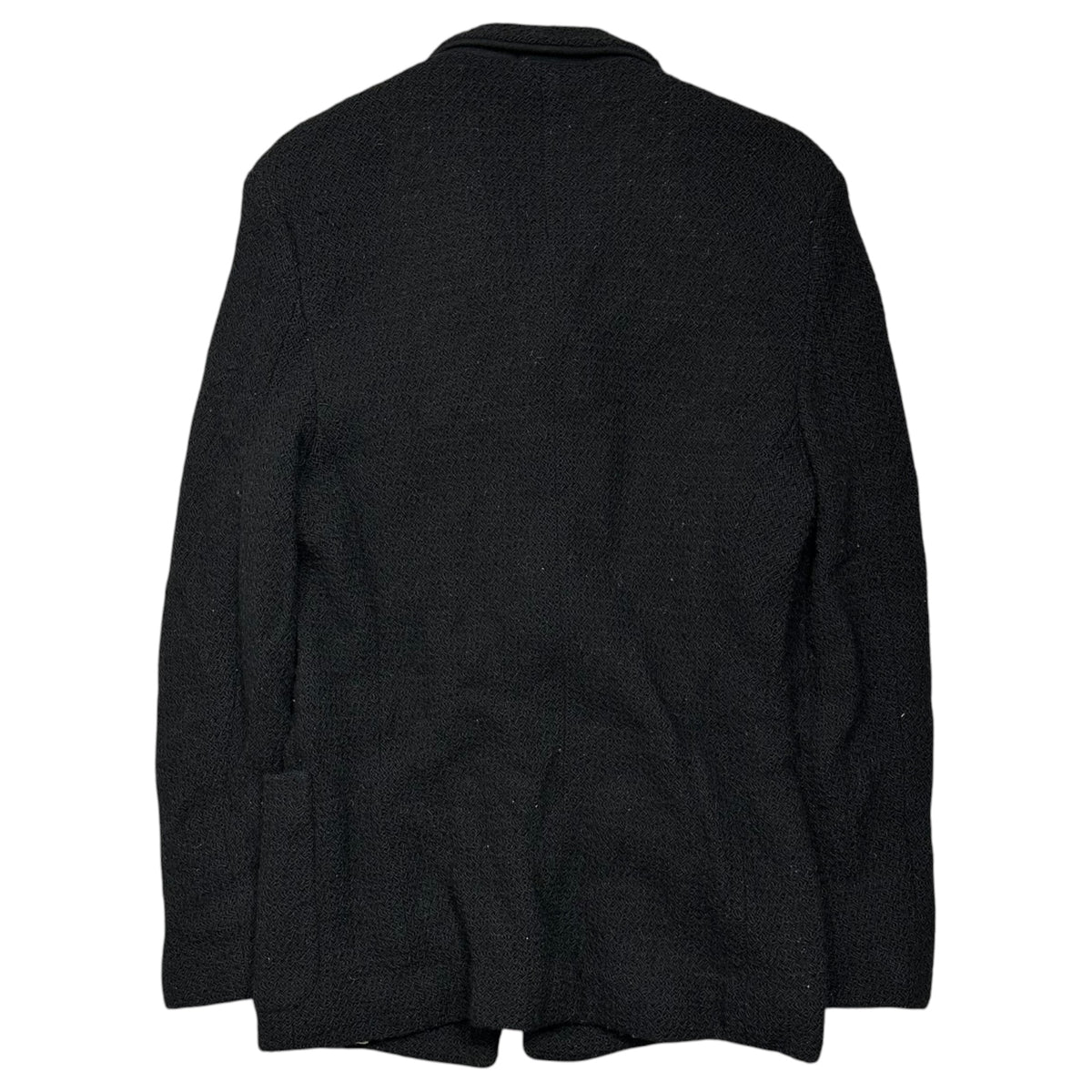 COMME des GARCONS HOMME PLUS(コムデギャルソンオムプリュス) 1997AW Braided Knit Jacket 編み込み ニット ジャケット XJ-01032S S ブラック AD1997 90s アーカイブ