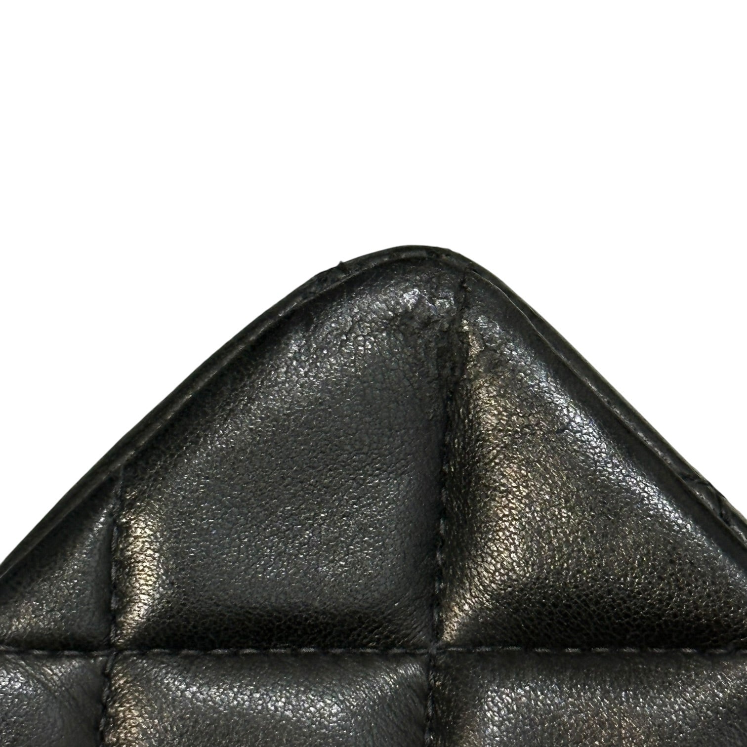 CHANEL(シャネル) 1992's Chanel Medium Classic Handbag マトラッセ 25 ラムスキン ダブルフラップ ブラック 90's 90年代 ヴィンテージ 200万番台 クラシック ハンドバッグ チェーン