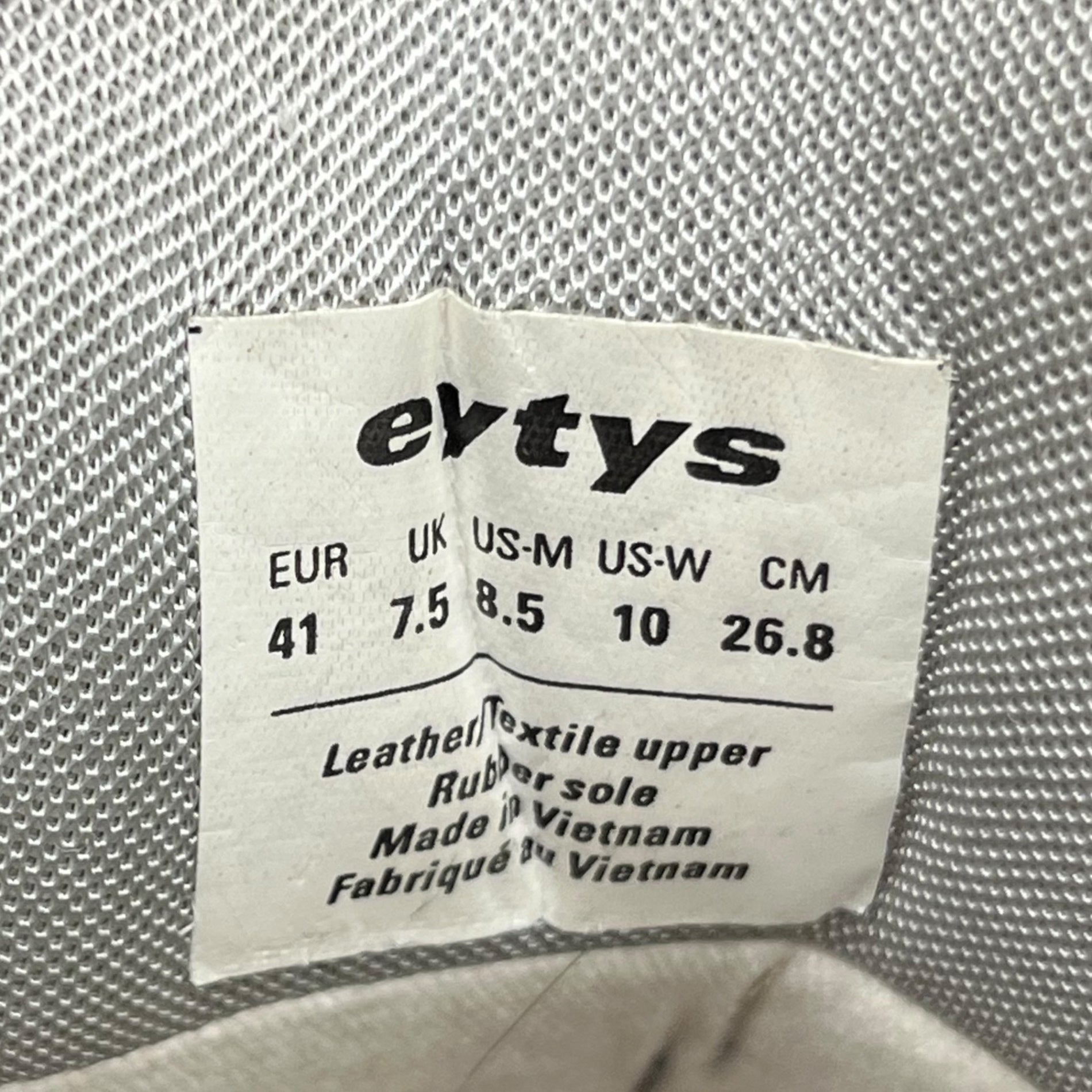 EYTYS(エイティーズ) HALO SUEDE ハロー スエード 26.8cm グレー 厚底 ローカット スニーカー ボリューム Y2K