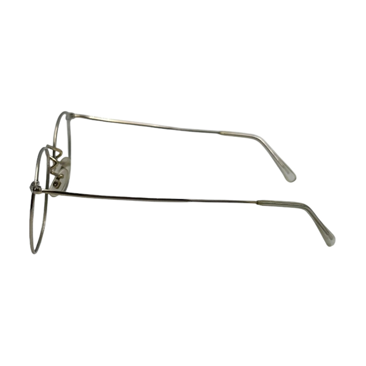 SAVILE ROW(サヴィル ロウ) 1970’s 14KT metal frame glasses GF メタル フレーム メガネ シルバー 眼鏡 70年代 ヴィンテージ