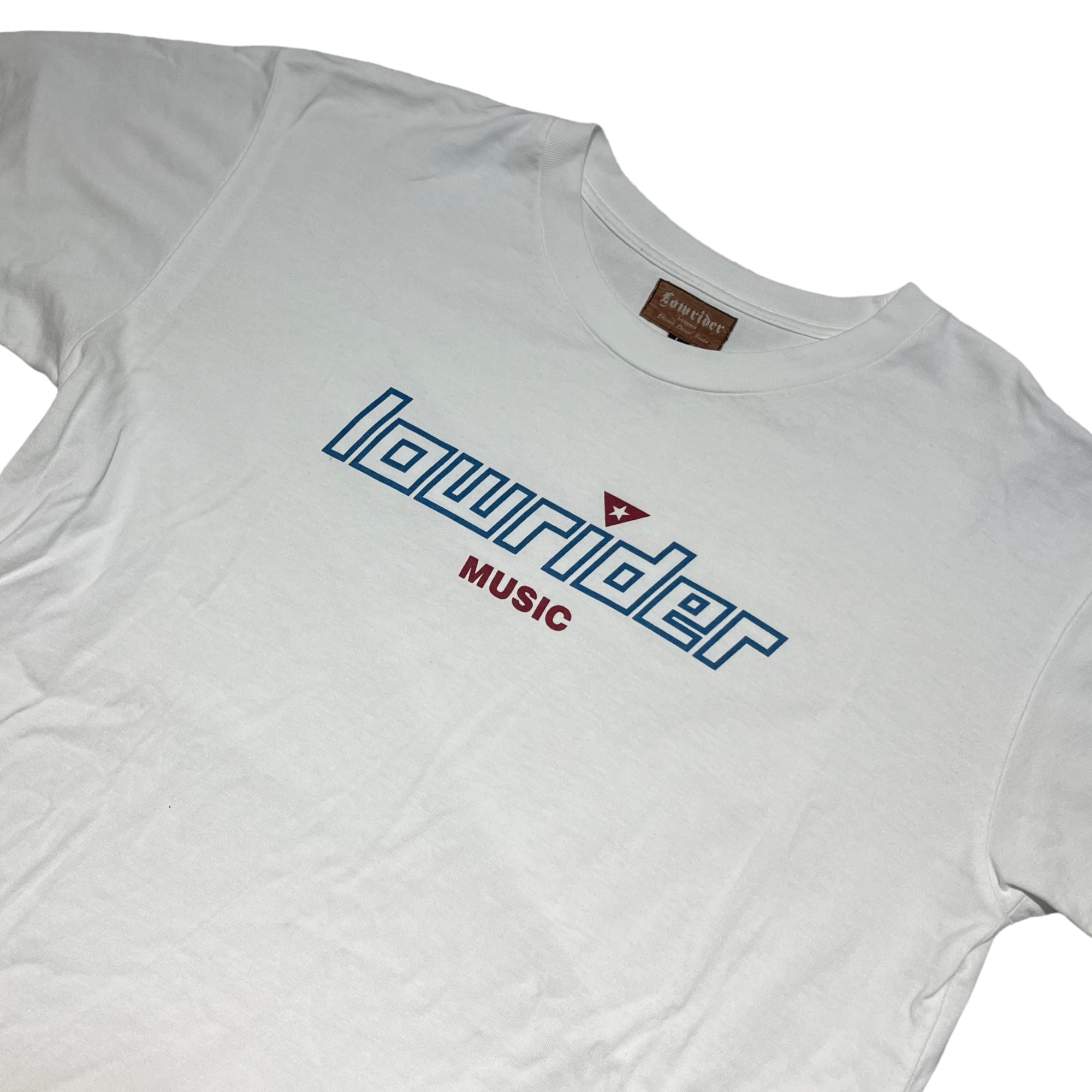 LOWRIDER(ローライダー) 00's LOWRIDER MUSIC T-SHIRT ローライダー ミュージック Tシャツ L ホワイト