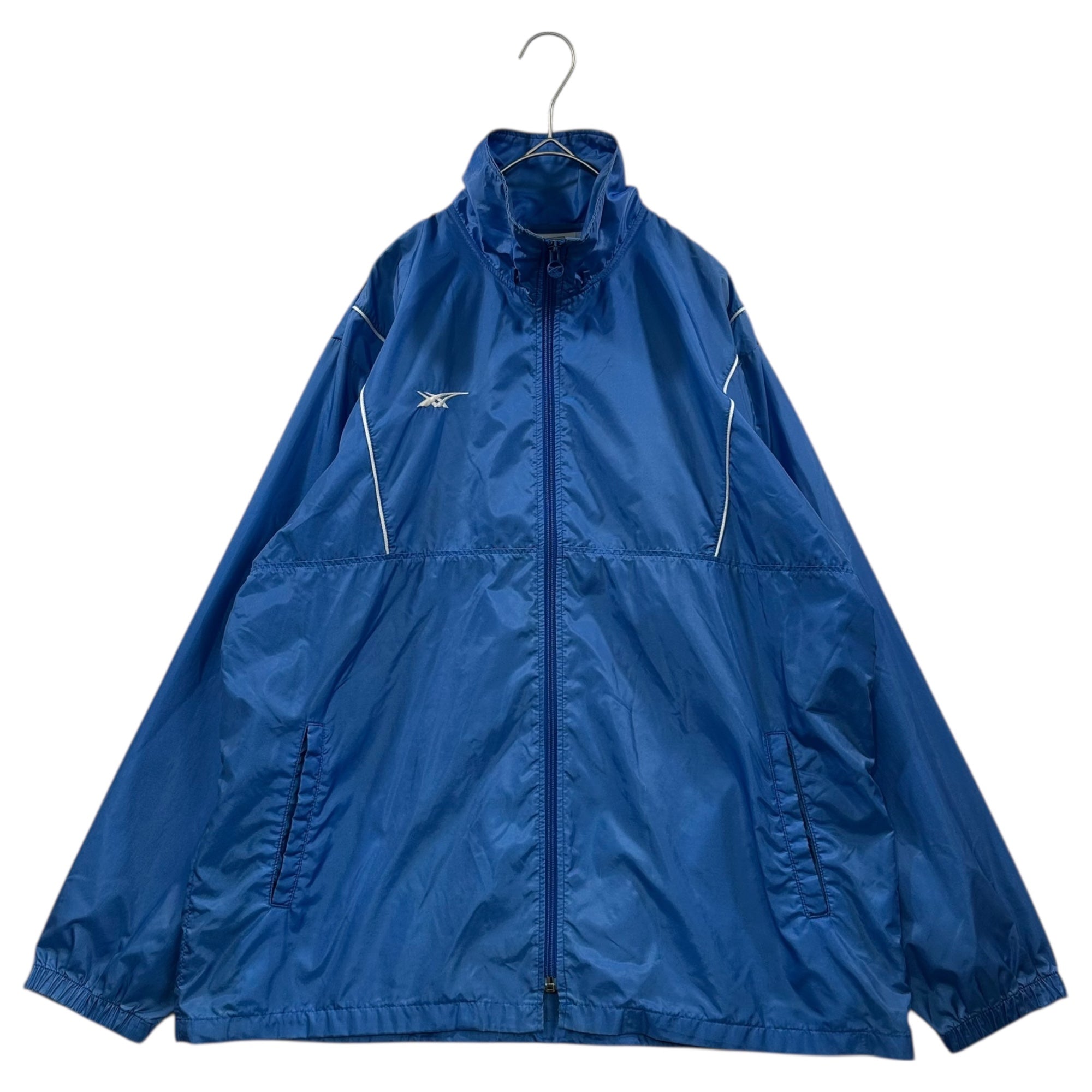 asics(アシックス) 70~80's Zip-Up Sports Jacket 70年 80年代 ジップアップ スポーツ ジャケット L ブルー ゴールドタイガー製造期