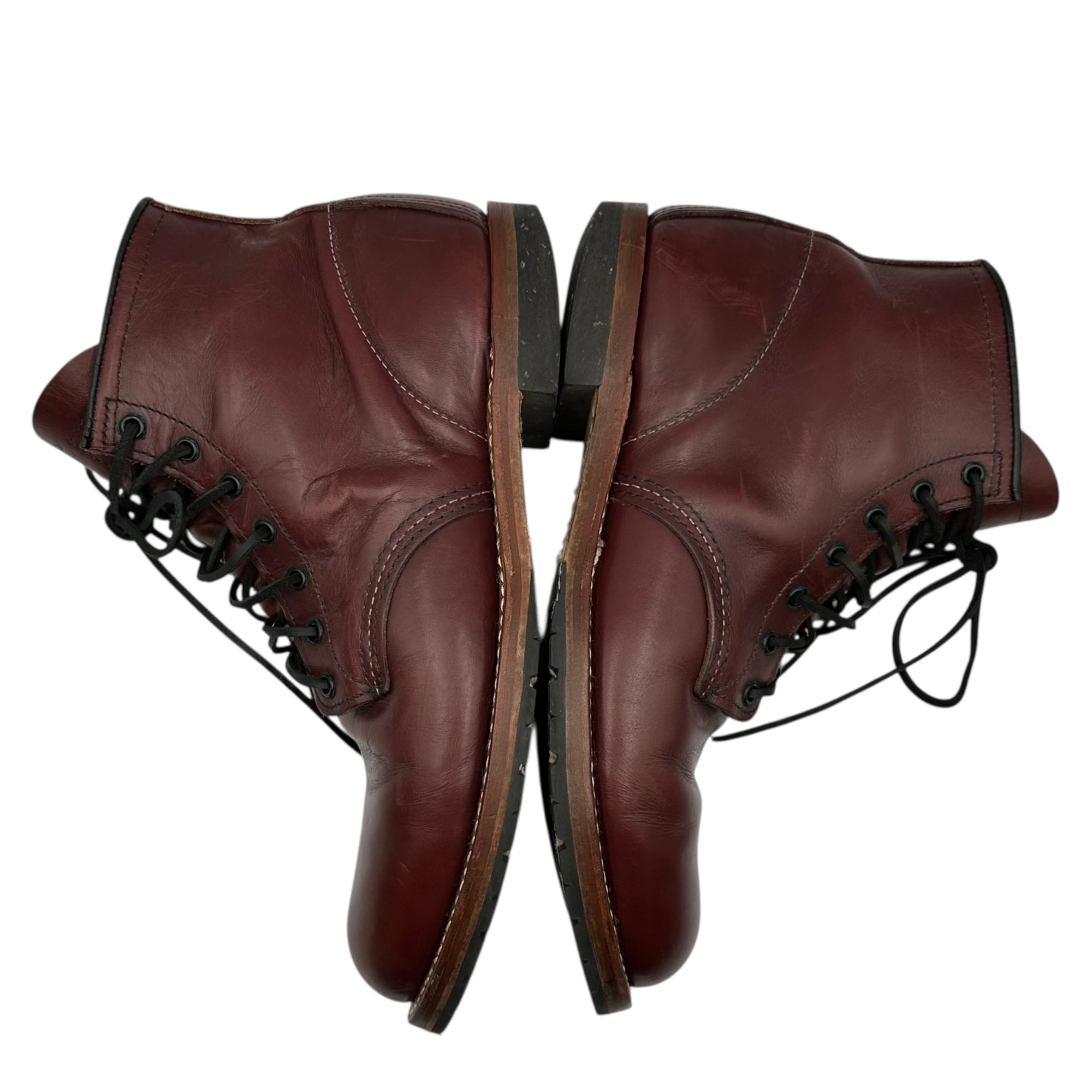 REDWING(レッドウィング) BECK MAN LEATHER BOOTS ベックマン レザー ワーク ブーツ 9011 D 10 1/2(28.5cm) ブラックチェリー(ブラウン) Dワイズ