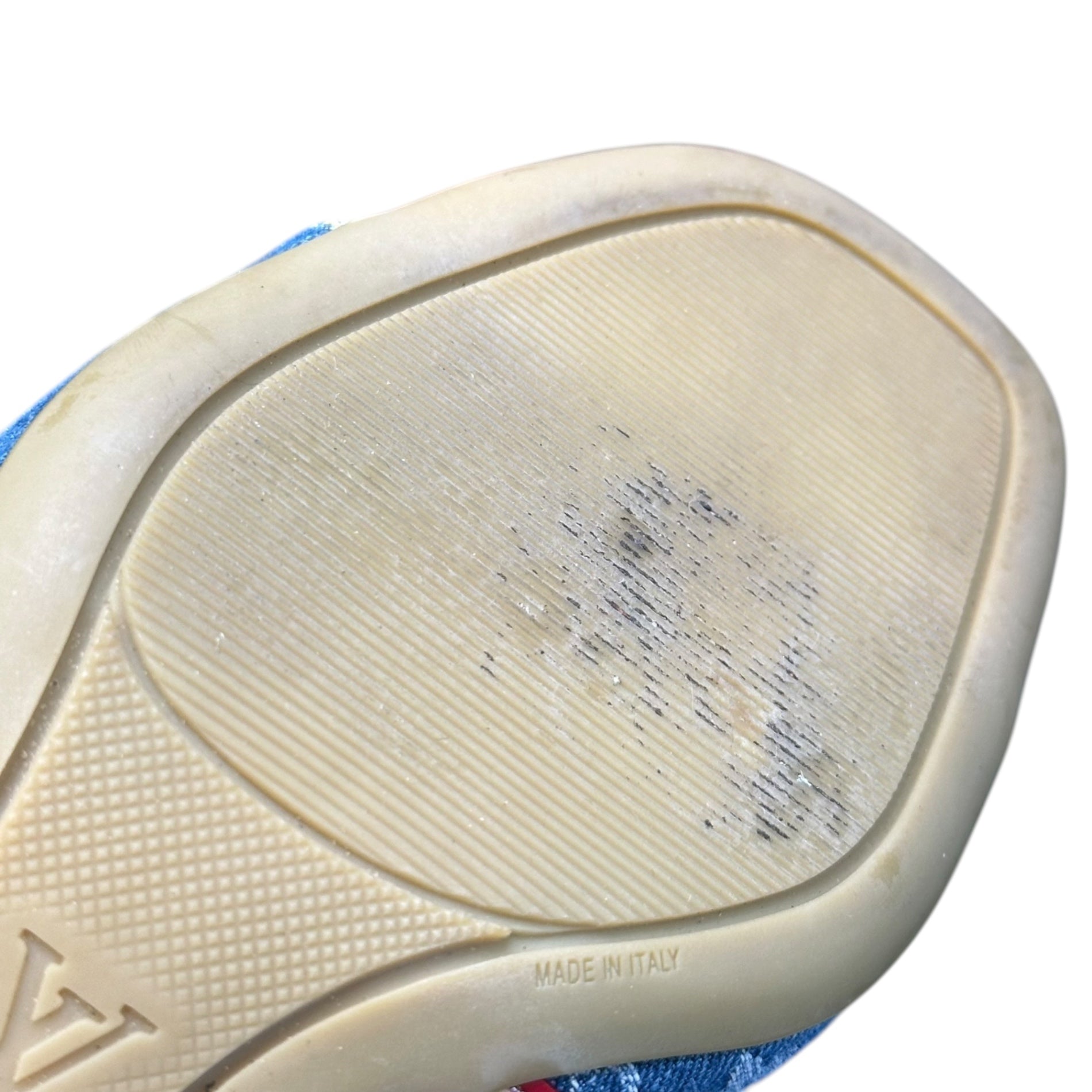 LOUIS VUITTON(ルイヴィトン) Monogram Denim Ribbon Mules モノグラム
